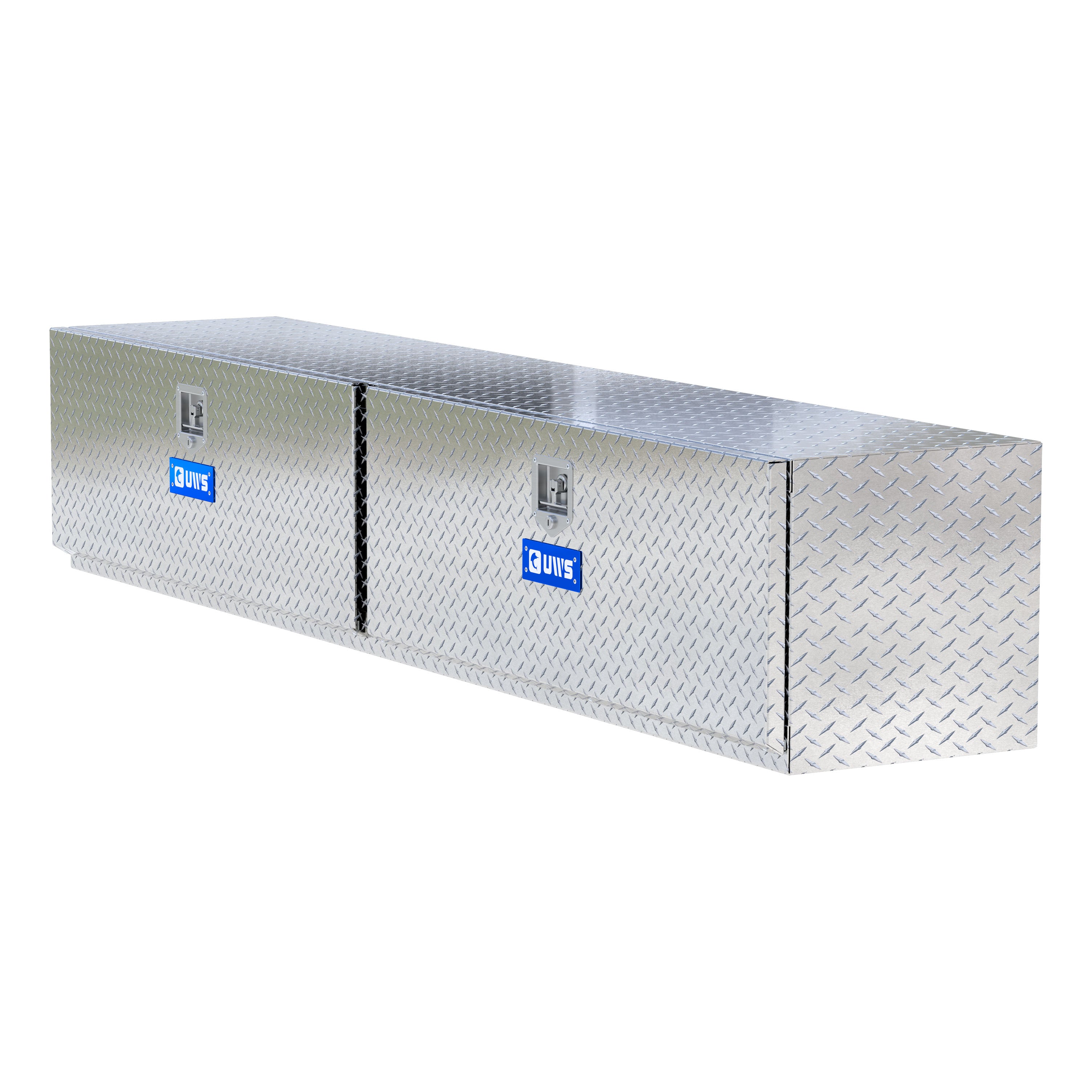 UWS TBUB-96 Bright Aluminum 96" Double-Door Underbody Tool Box