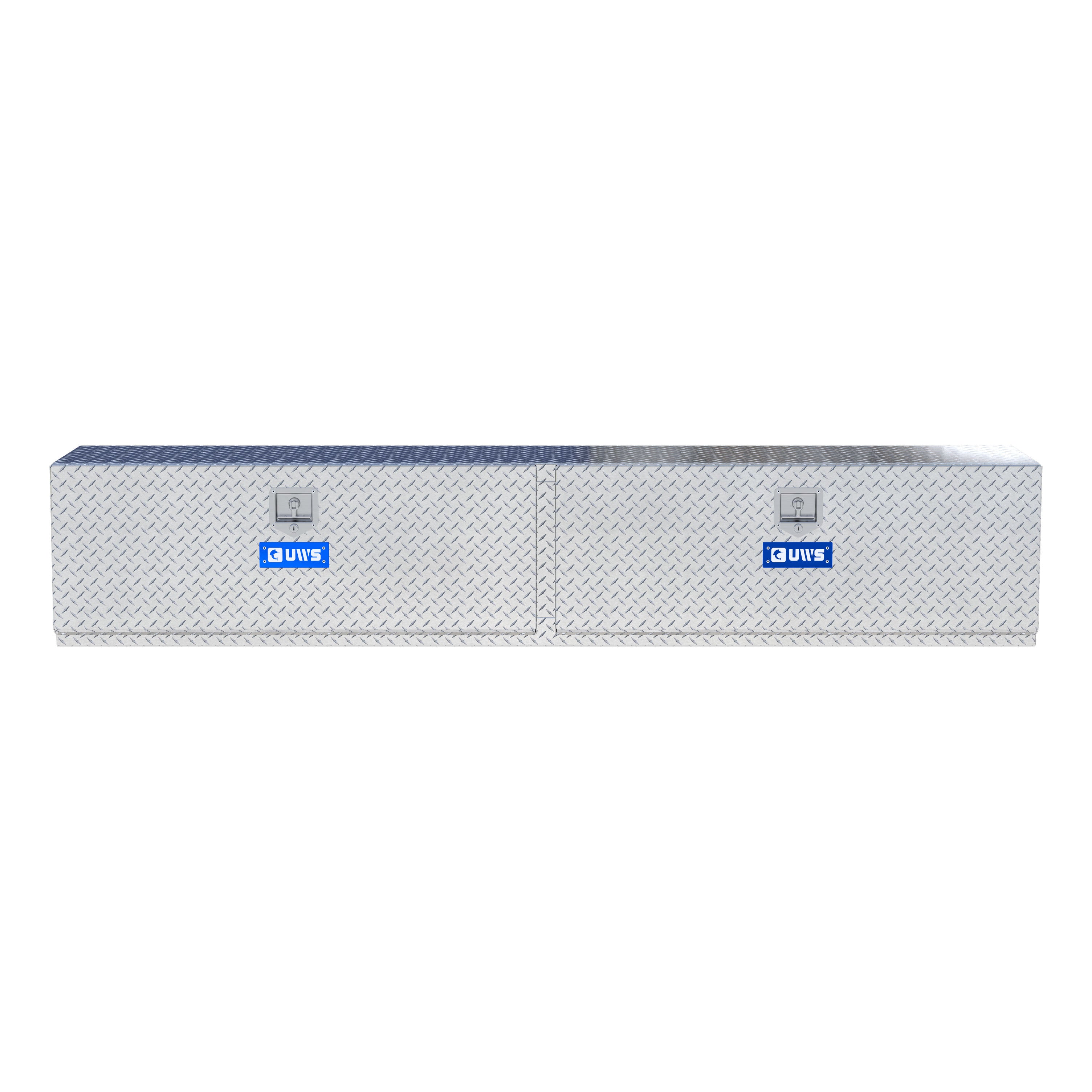 UWS TBUB-96 Bright Aluminum 96" Double-Door Underbody Tool Box
