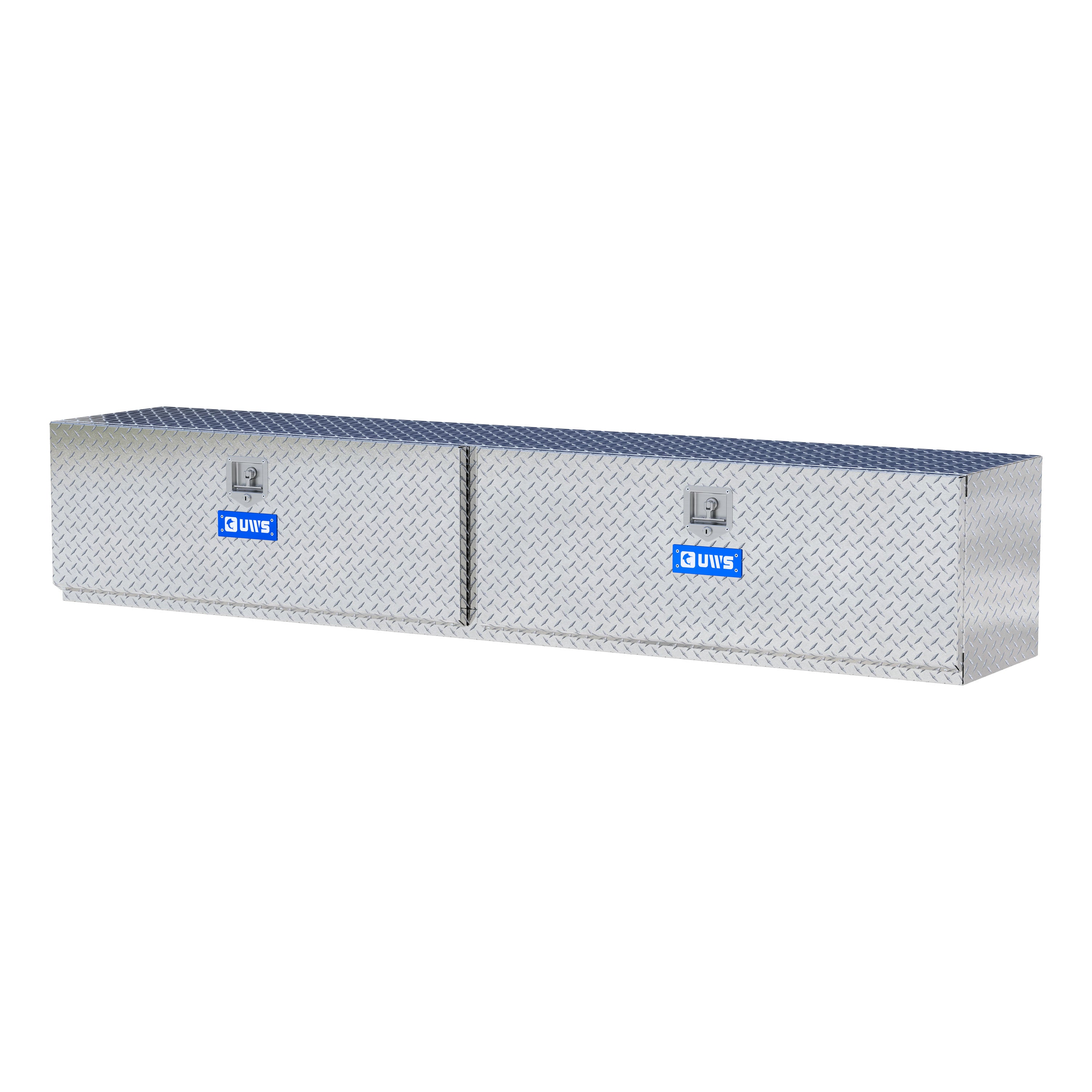 UWS TBUB-96 Bright Aluminum 96" Double-Door Underbody Tool Box