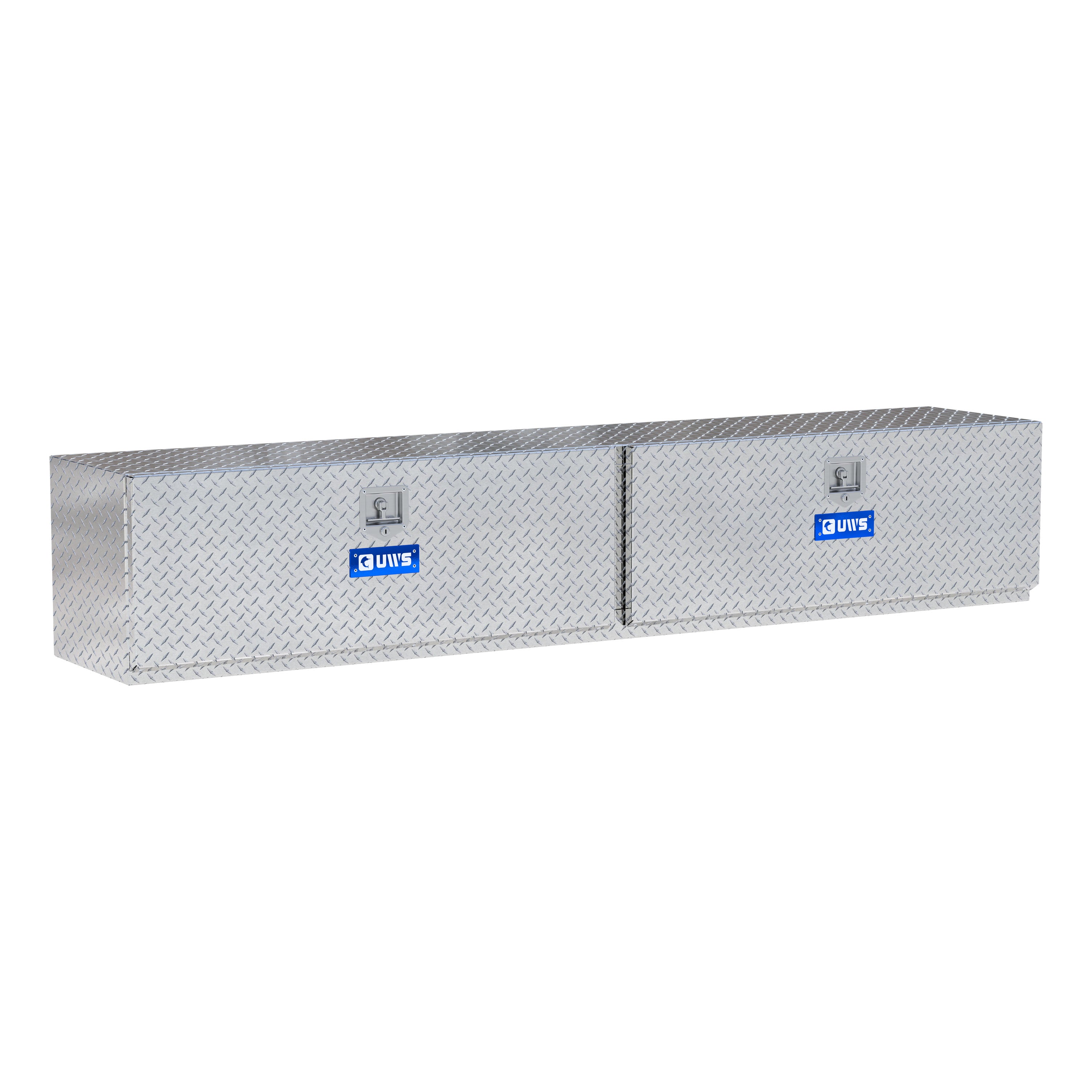 UWS TBUB-96 Bright Aluminum 96" Double-Door Underbody Tool Box