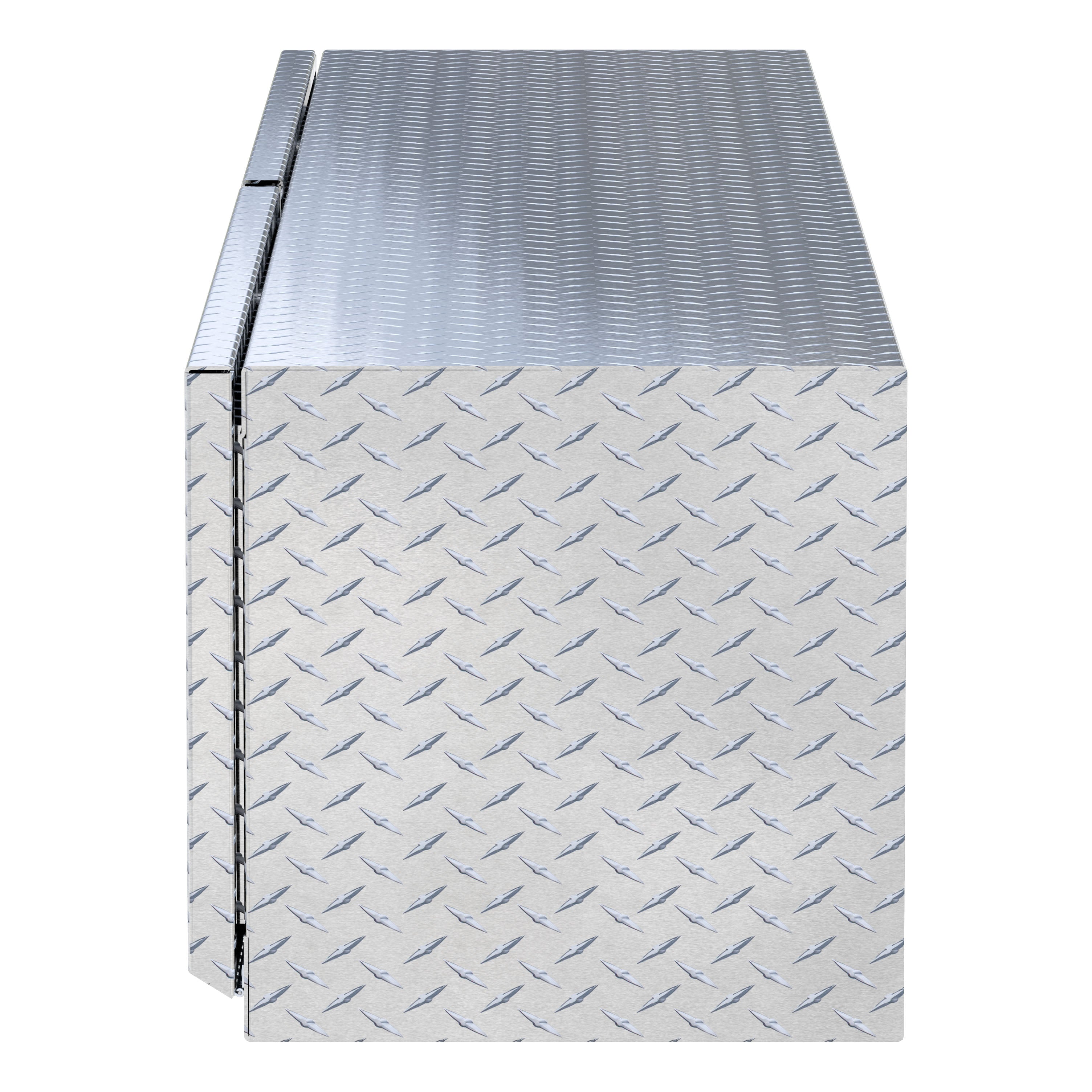 UWS TBUB-96 Bright Aluminum 96" Double-Door Underbody Tool Box