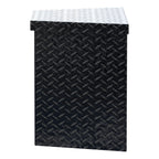 UWS TBV-34-BLK Gloss Black Aluminum 34" Trailer Tongue Box (LTL Shipping Only)