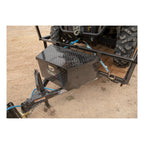 UWS TBV-34-LP-BLK Gloss Black Aluminum 34" Trailer Tongue Box with Low Profile (LTL Shipping Only)