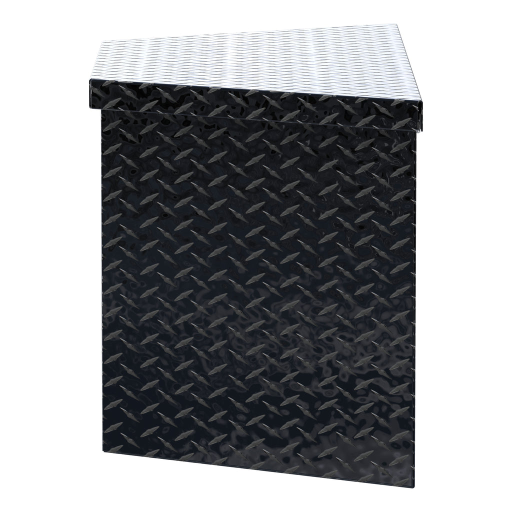 UWS TBV-49-BLK Gloss Black Aluminum 49" Trailer Tongue Box (LTL Shipping Only)