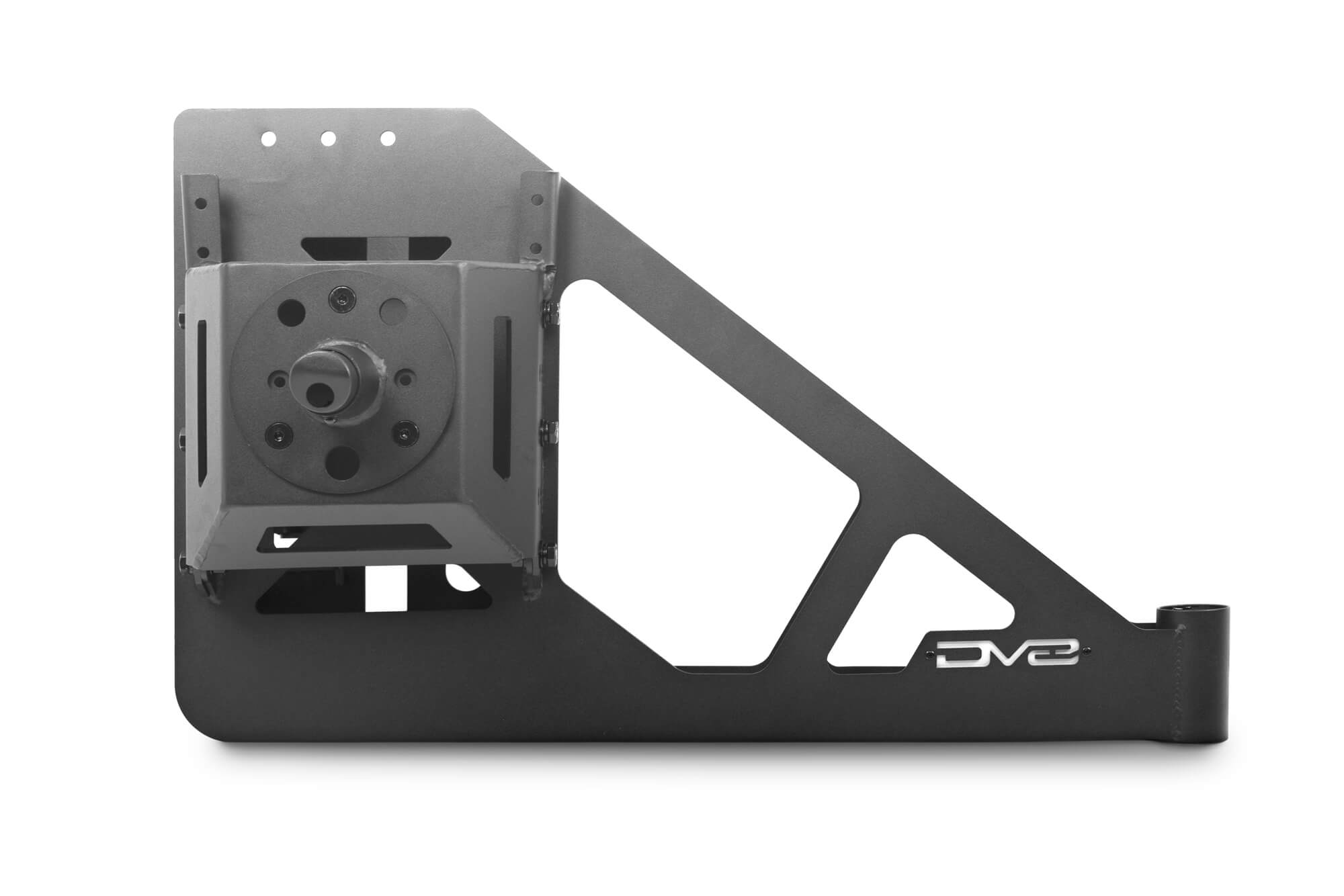 2018 2025 Jeep Wrangler JL, JLU Mto Series Bumper Spare Tire Swing Gate DV8 Offroad