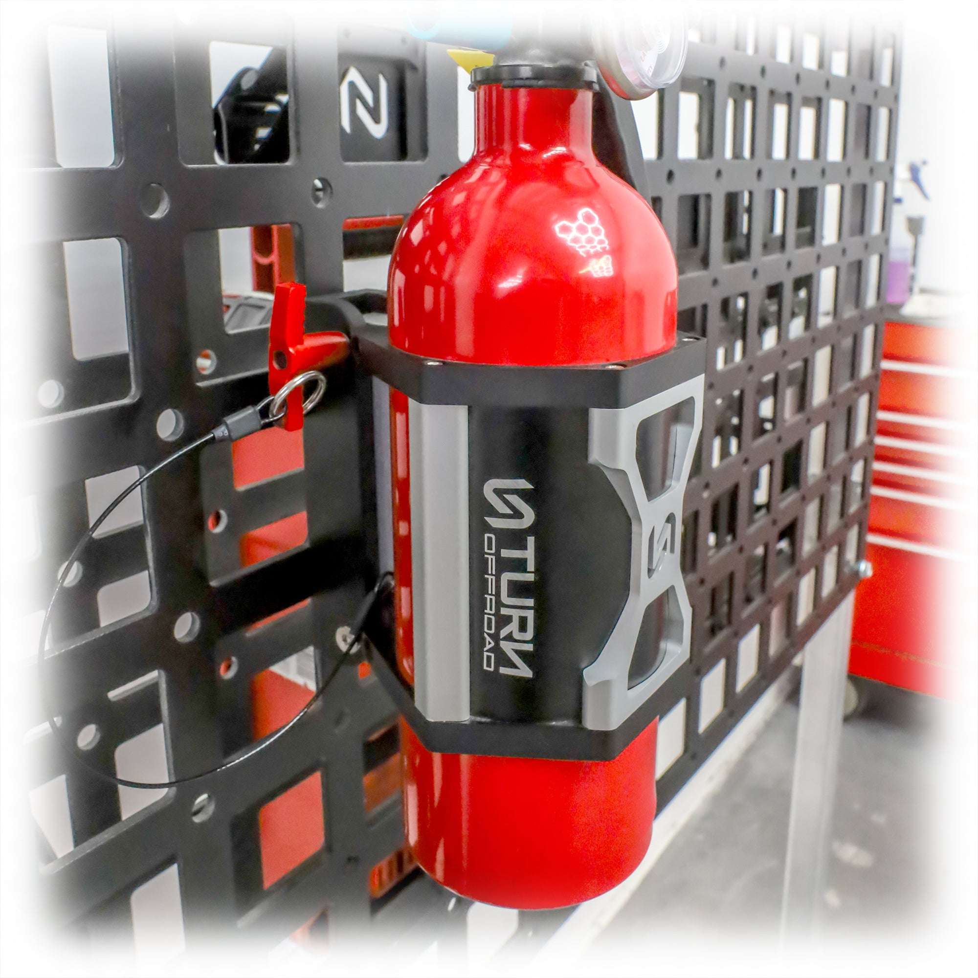 L-Track Fire Extinguisher Mount