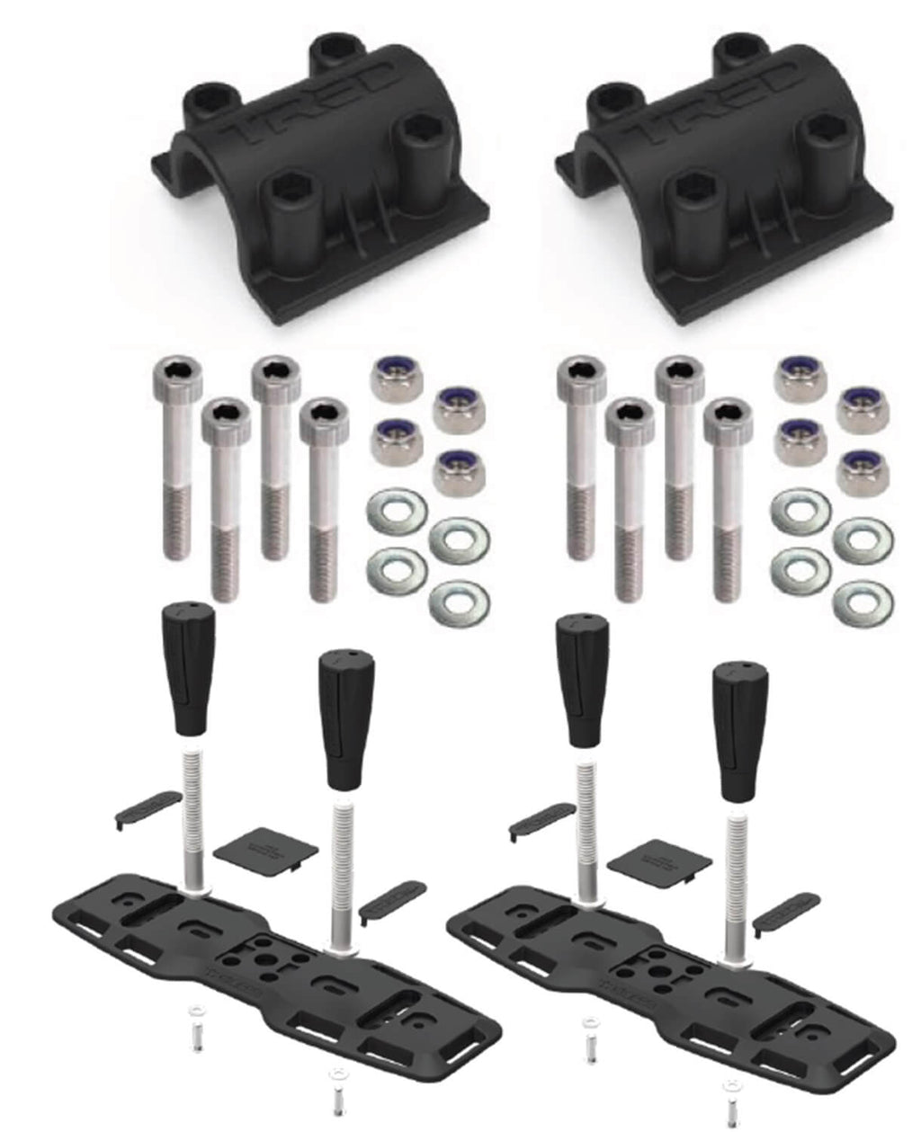 ARB TRED Recovery Board Flat-Mount Kit - Apollo Off-Road