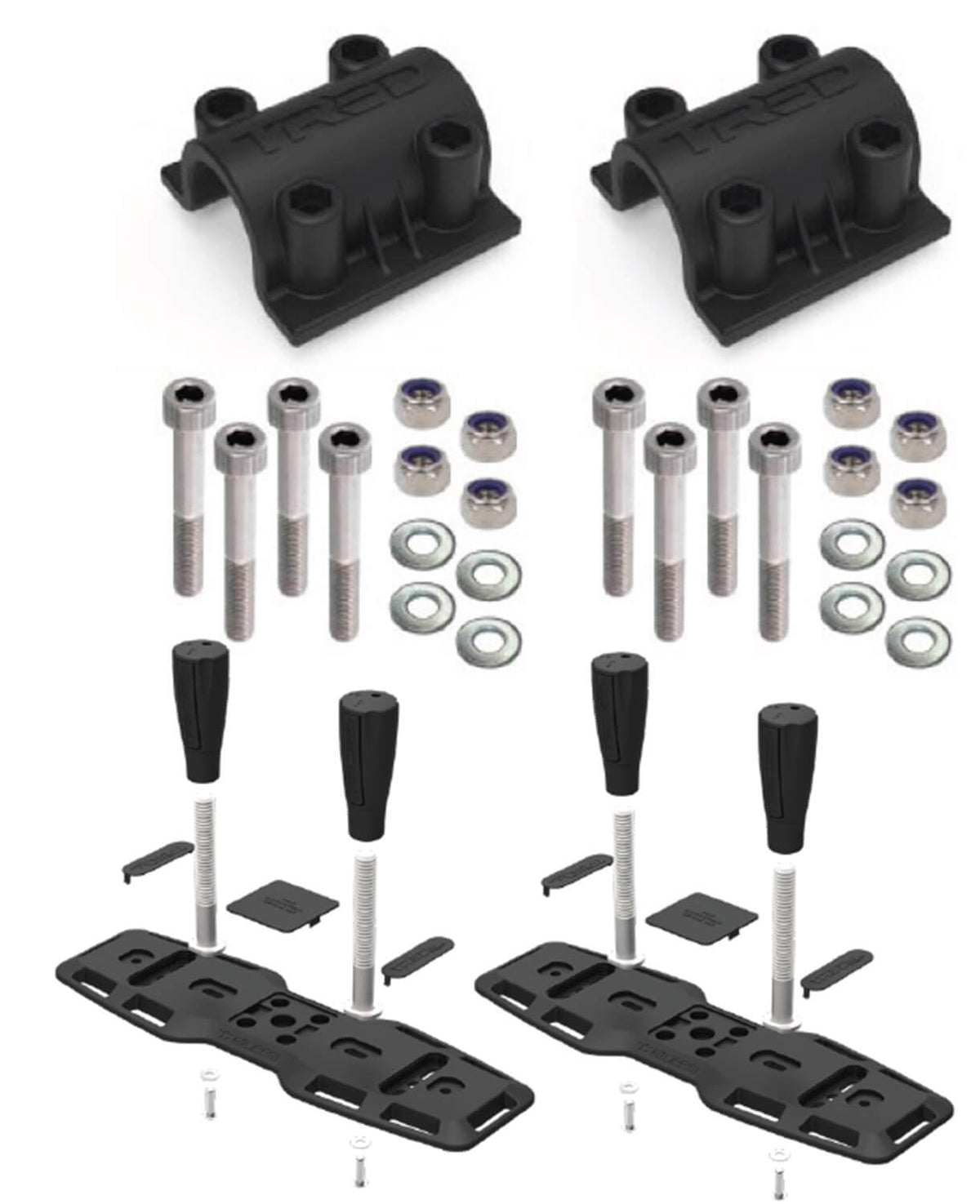 ARB TRED Recovery Board Flat-Mount Kit - Apollo Off-Road