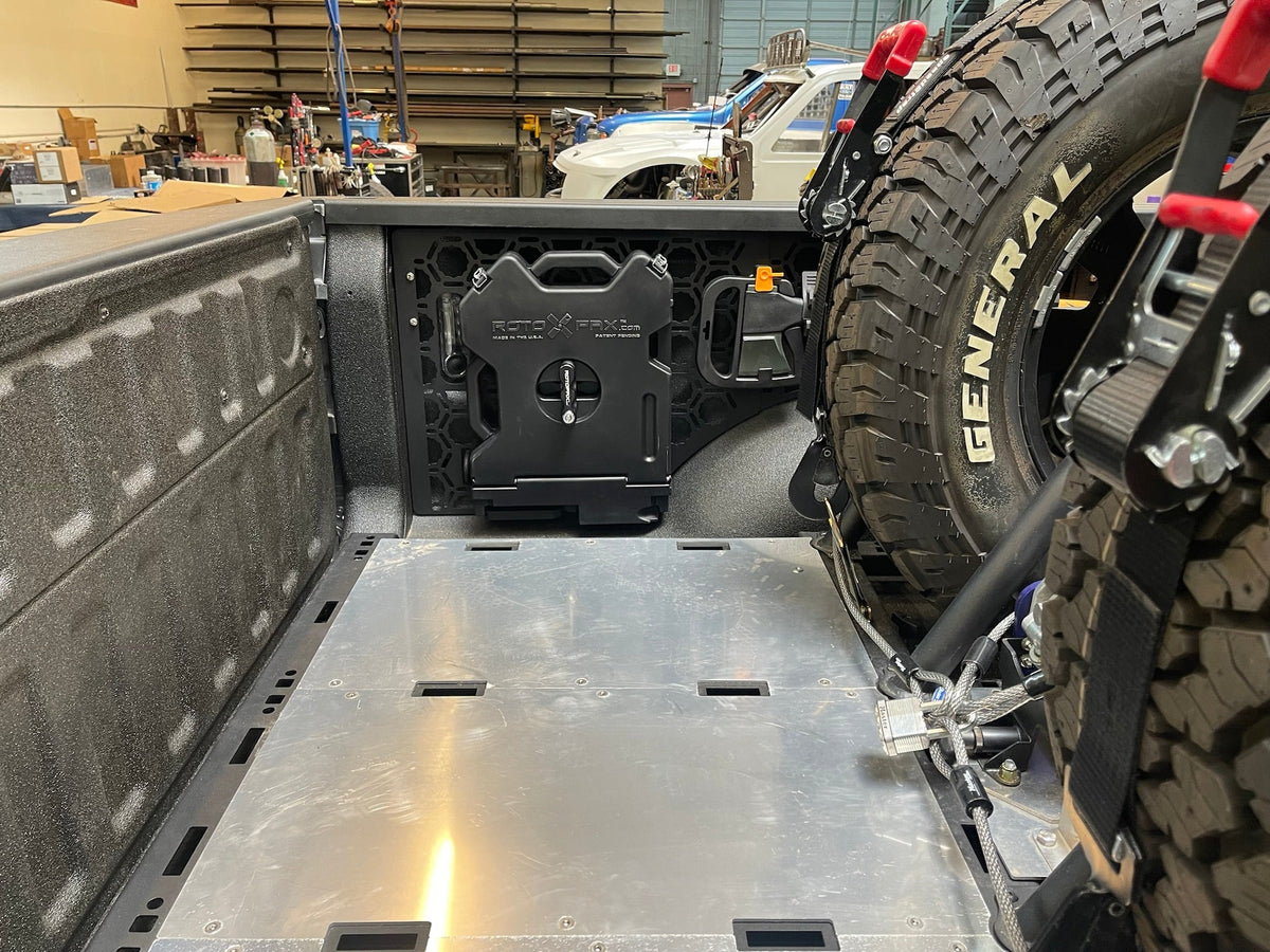 Foutz Motorsports Bed Organizer Panel kit - one side 2021-2024 Ram 1500 TRX