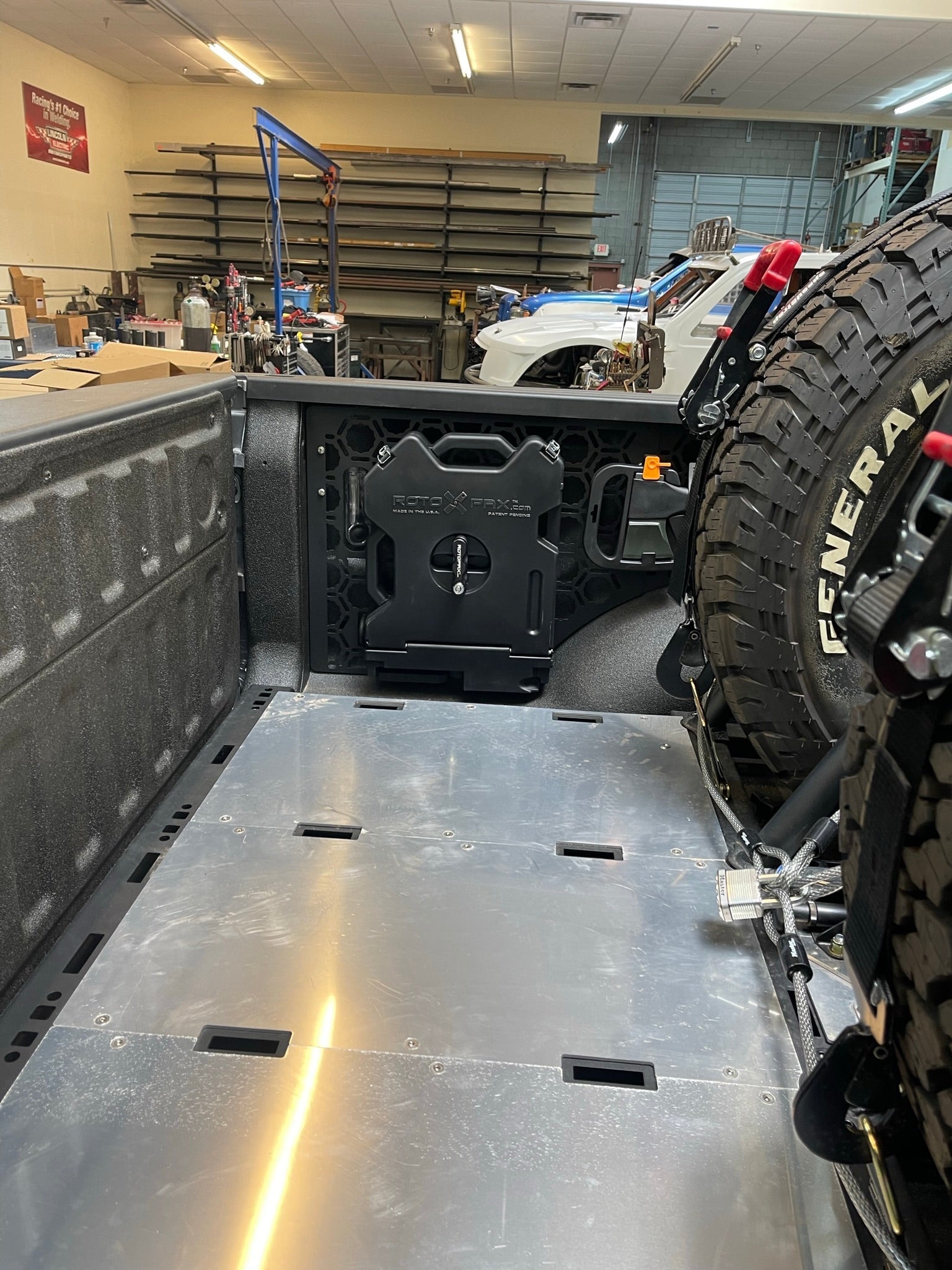 Foutz Motorsports Bed Organizer Panel kit - one side 2027 Ram 1500 TRX