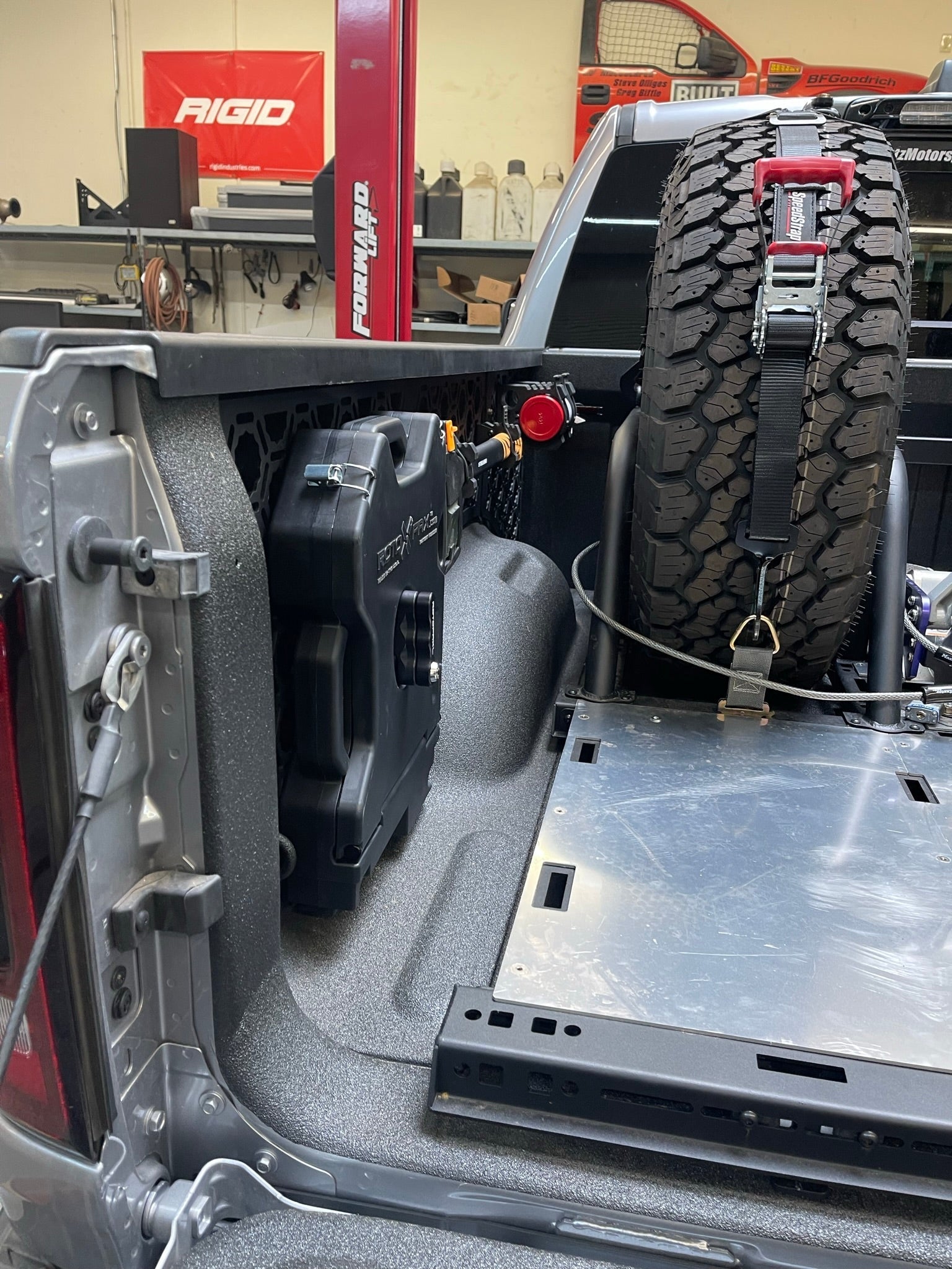 Foutz Motorsports Bed Organizer Panel kit - one side 2027 Ram 1500 TRX