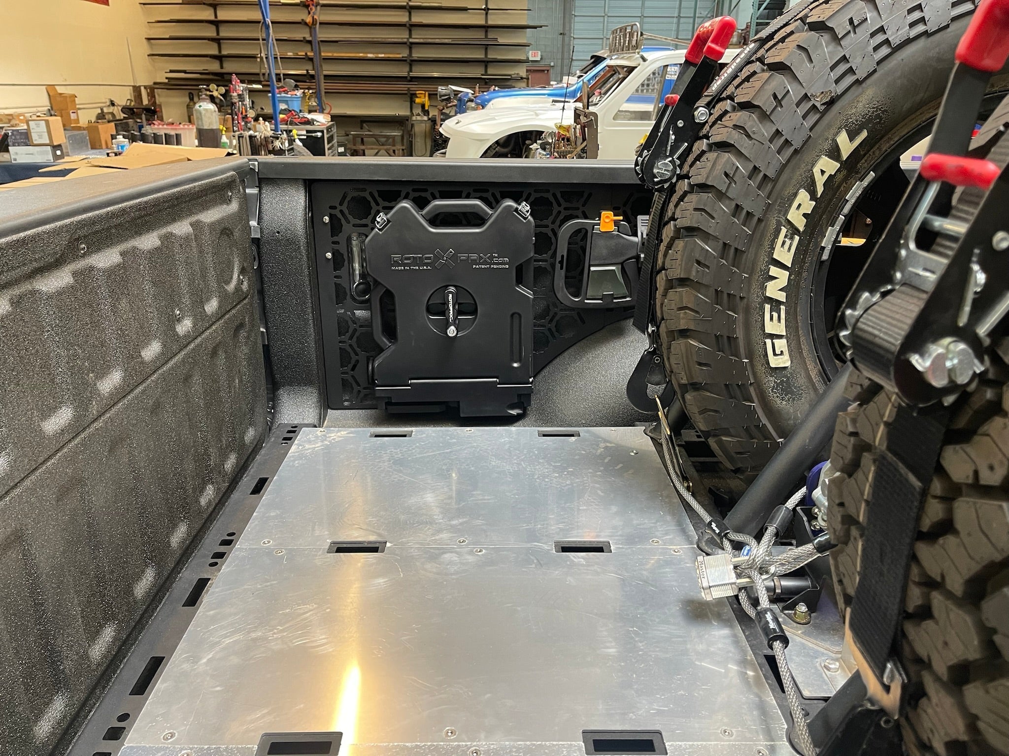 Foutz Motorsports Bed Organizer Panel kit - one side 2027 Ram 1500 TRX