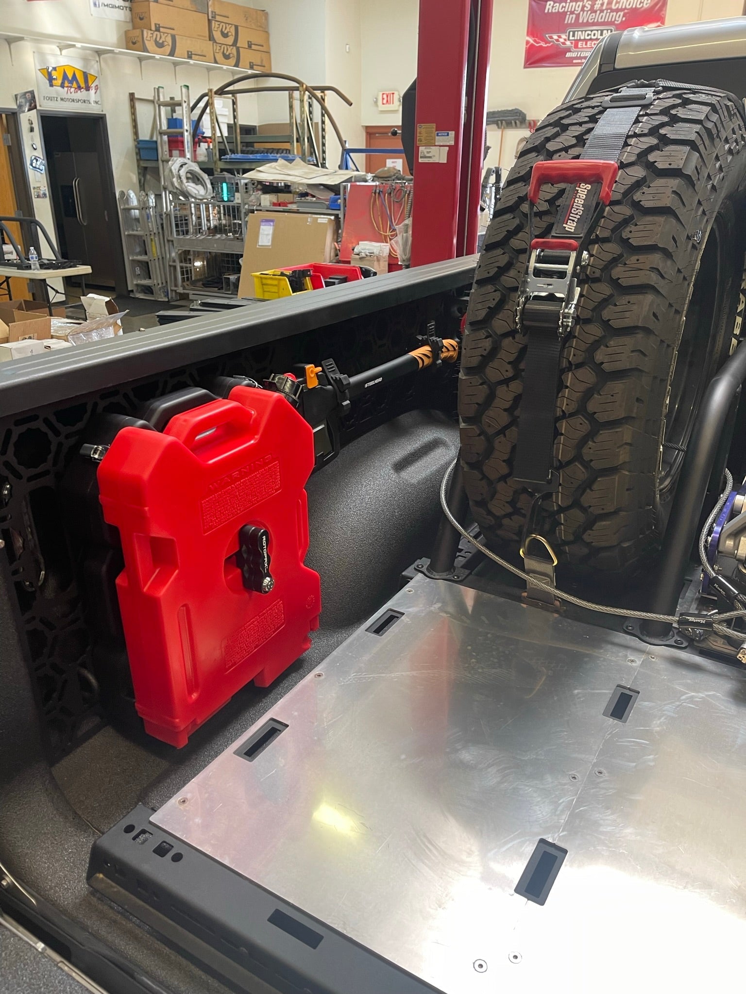 Foutz Motorsports Bed Organizer Panel kit - one side 2027 Ram 1500 TRX