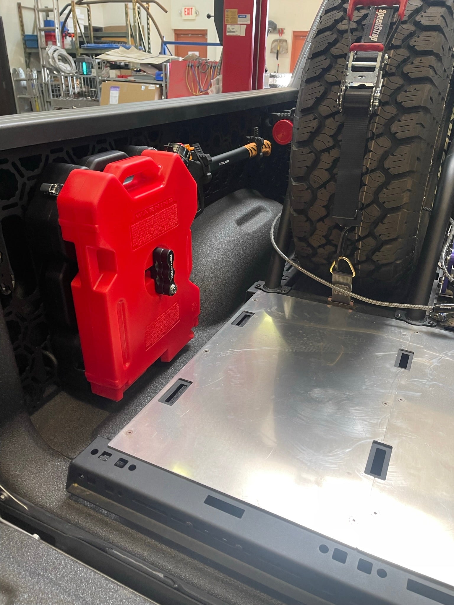 Foutz Motorsports Bed Organizer Panel kit - one side 2027 Ram 1500 TRX