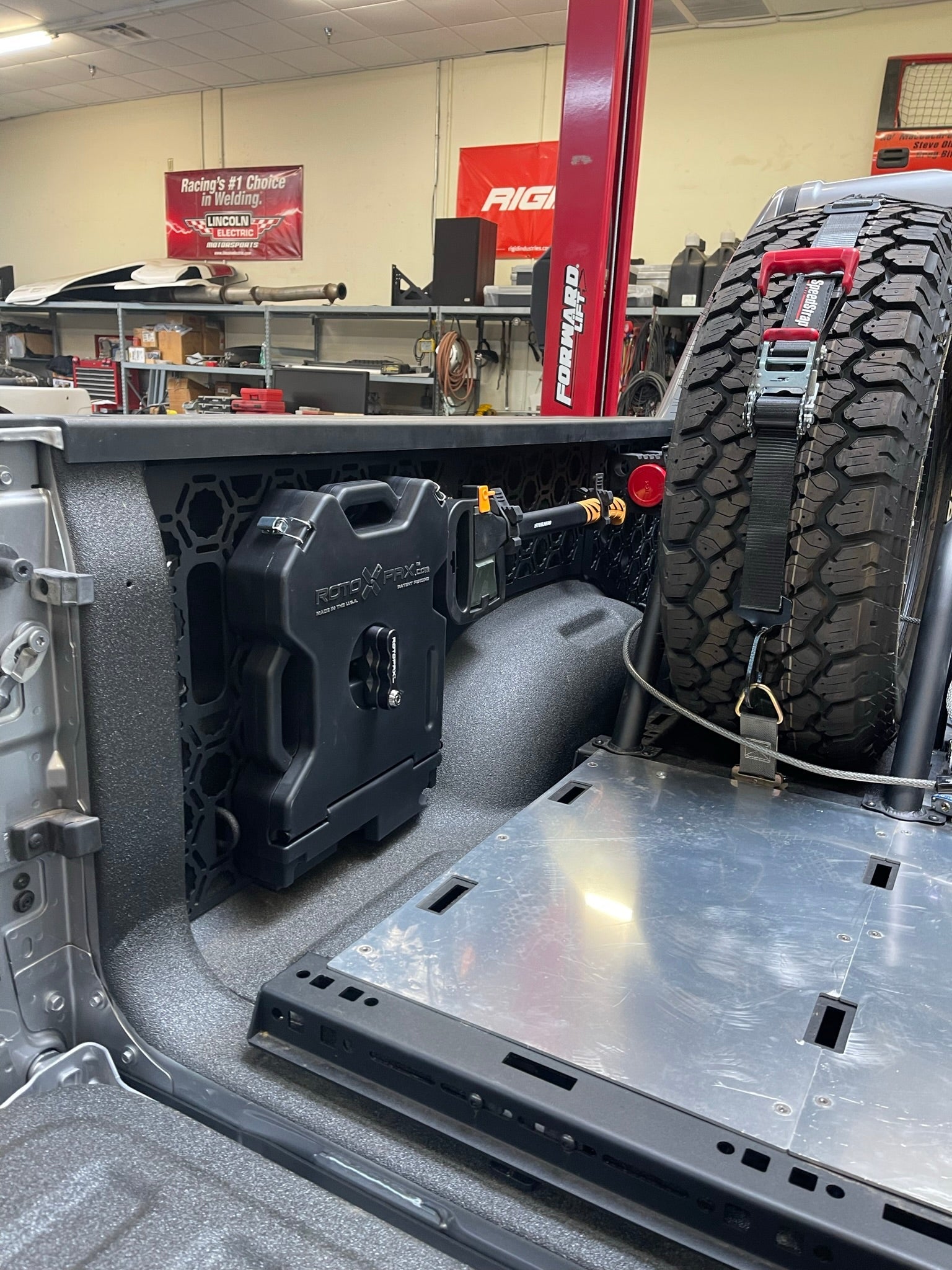 Foutz Motorsports Bed Organizer Panel kit - one side 2027 Ram 1500 TRX