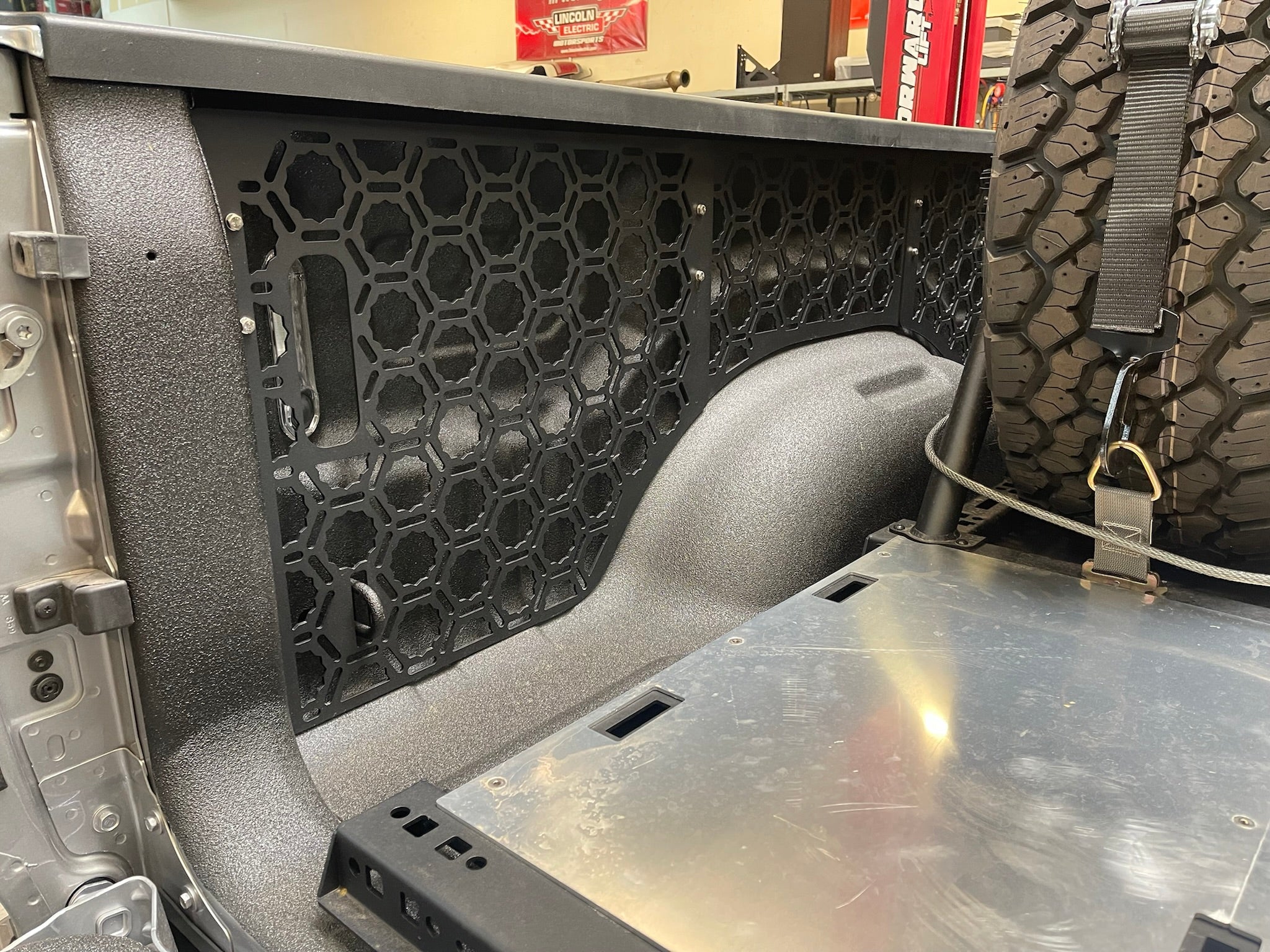 Foutz Motorsports Bed Organizer Panel kit - one side 2027 Ram 1500 TRX