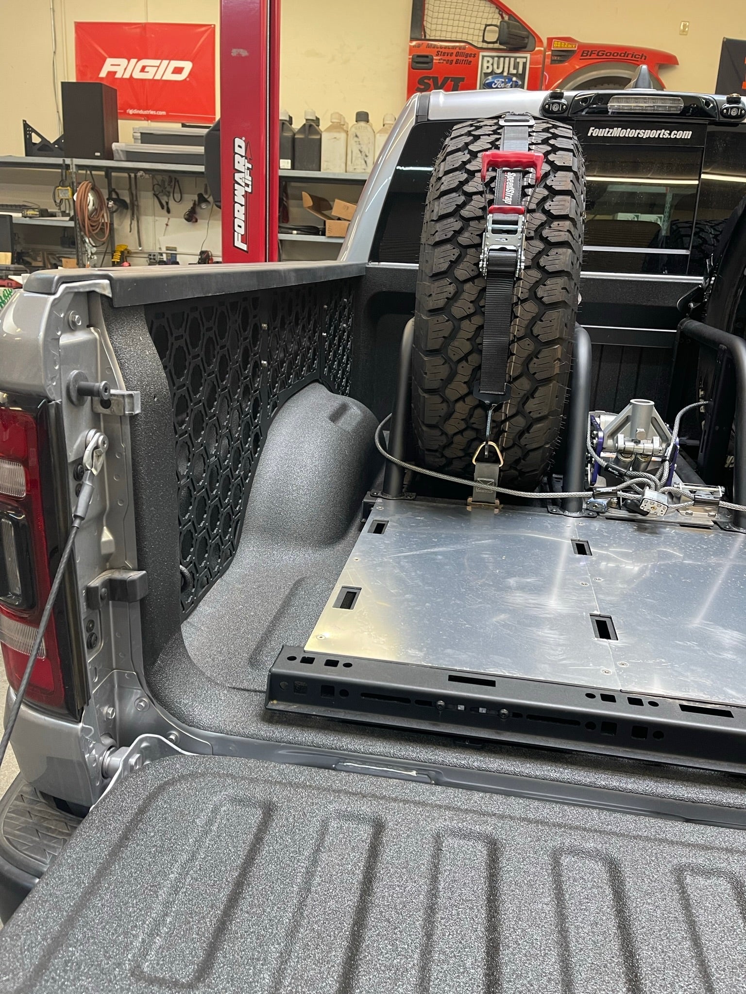 Foutz Motorsports Bed Organizer Panel kit - one side 2027 Ram 1500 TRX