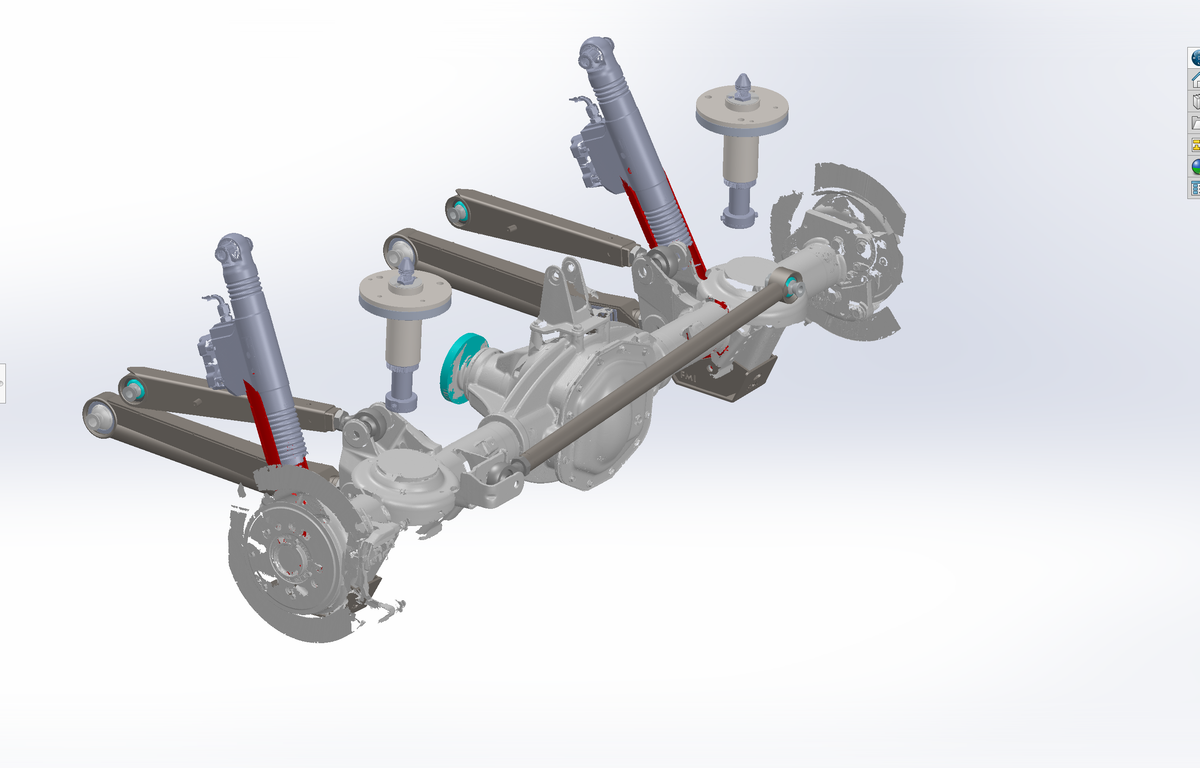 Foutz Motorsports Adjustable Panhard Bar Kit - Johnny Joint type 2027 Ram 1500 TRX