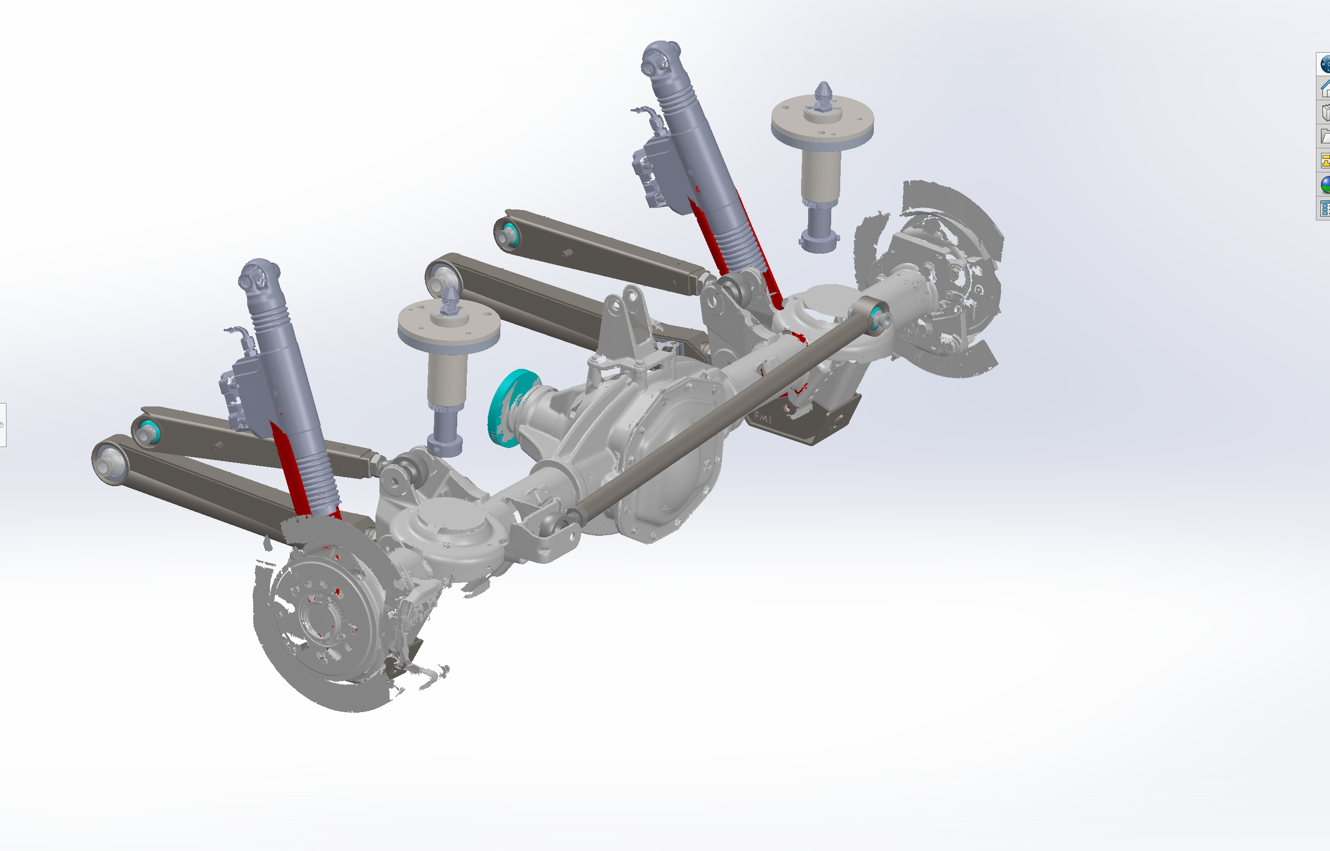 Foutz Motorsports Rear Bump Stop Kit (with Optional) Hydraulic Bump Stops 2027 Ram 1500 TRX