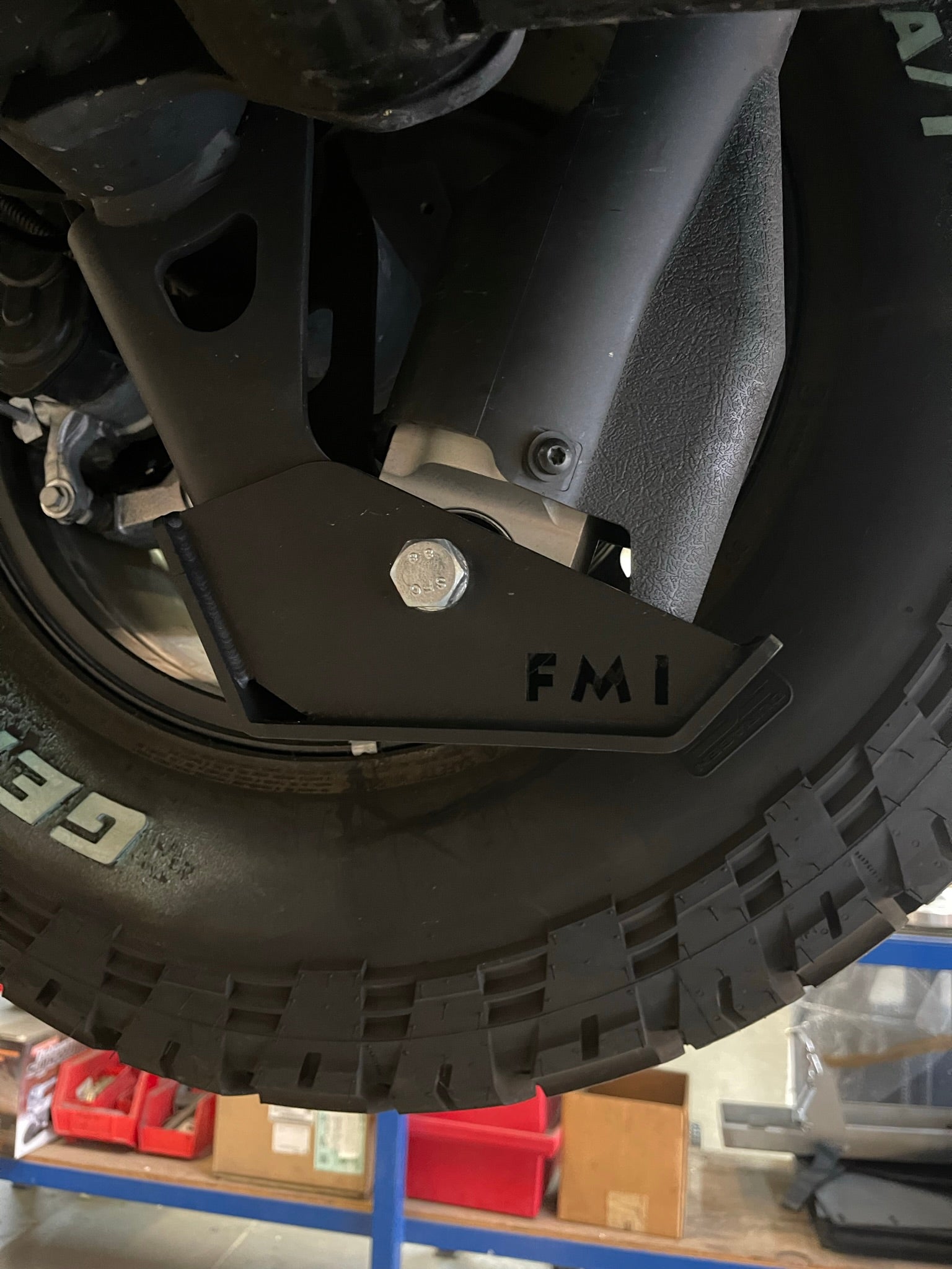 Foutz Motorsports Rear Shock Skid Kit 2025-2026 Ram 1500 RHO