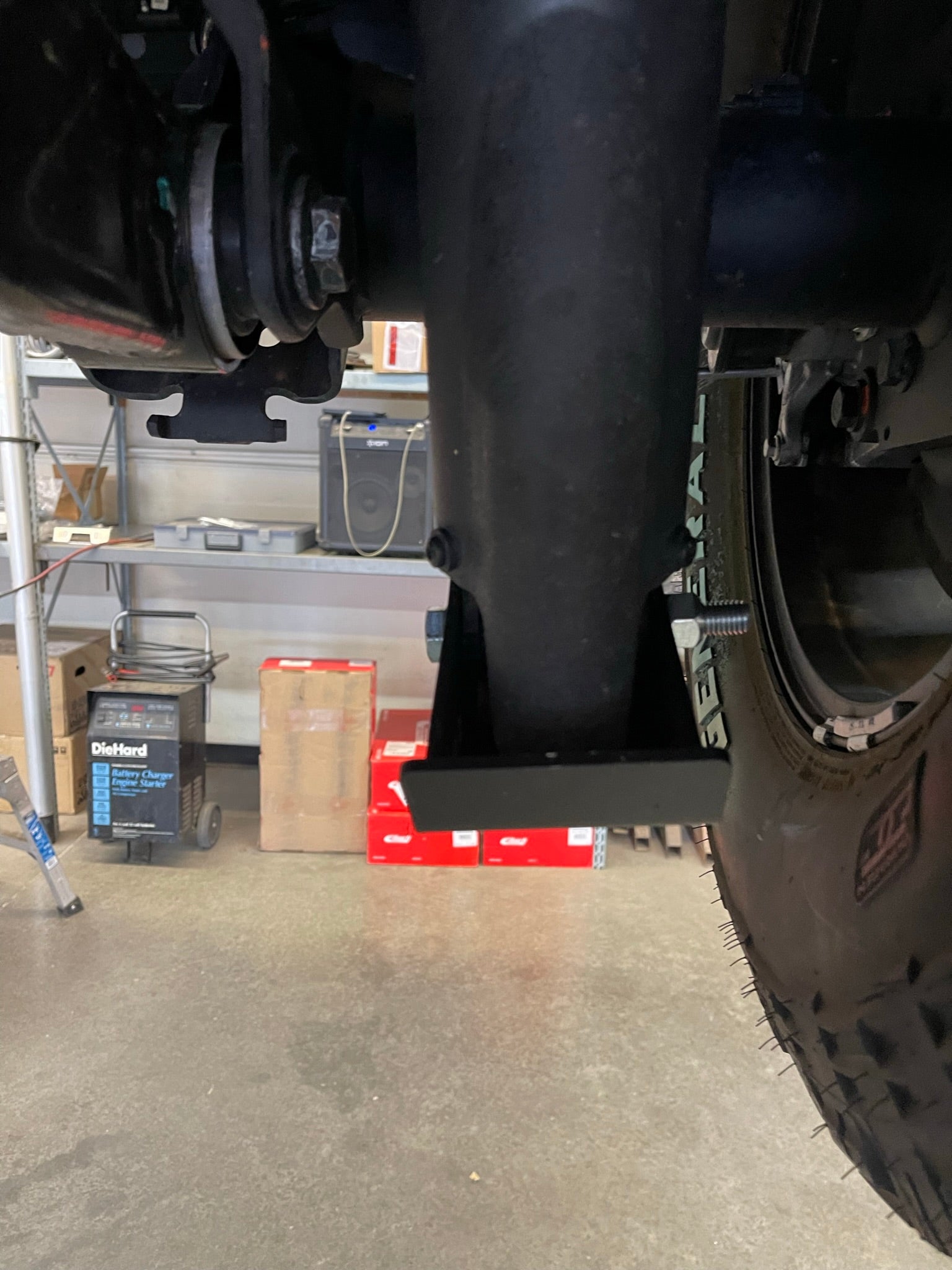 Foutz Motorsports Rear Shock Skid Kit 2025-2026 Ram 1500 RHO
