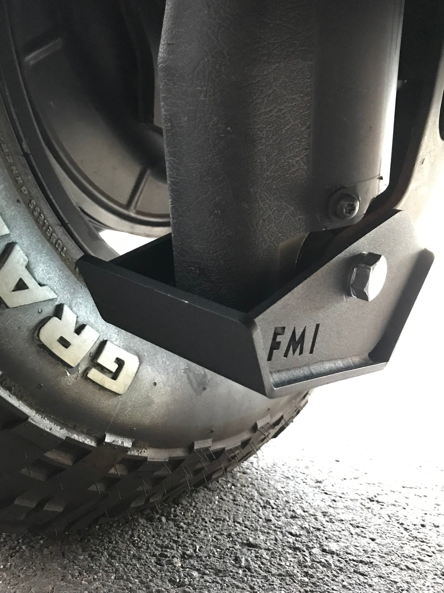Foutz Motorsports Rear shock skid kit 2021-2024 Ram 1500 TRX