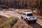 TrailSlider Step System Cab Length (2 Steps per Side) 2020-2025 Jeep Gladiator Textured Black NFab