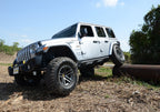 TrailSlider Step System Cab Length (2 Steps per Side) 2020-2025 Jeep Gladiator Textured Black NFab