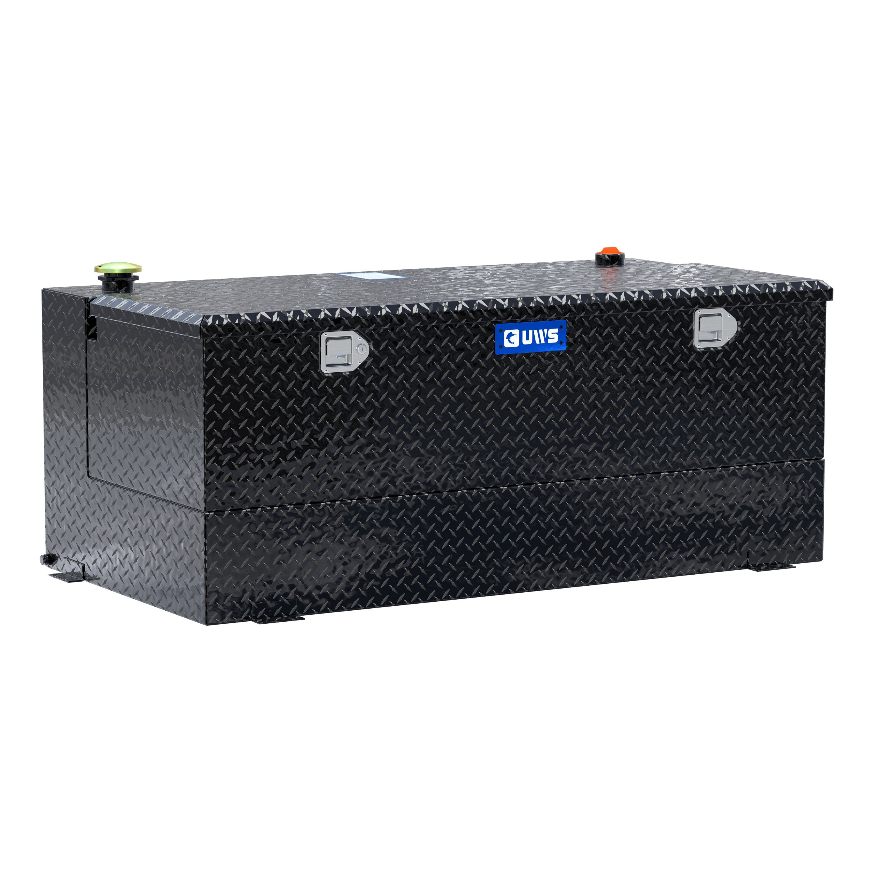 UWS TT-100-CB-B Gloss Black 100-Gallon Combo Aluminum Transfer Tank