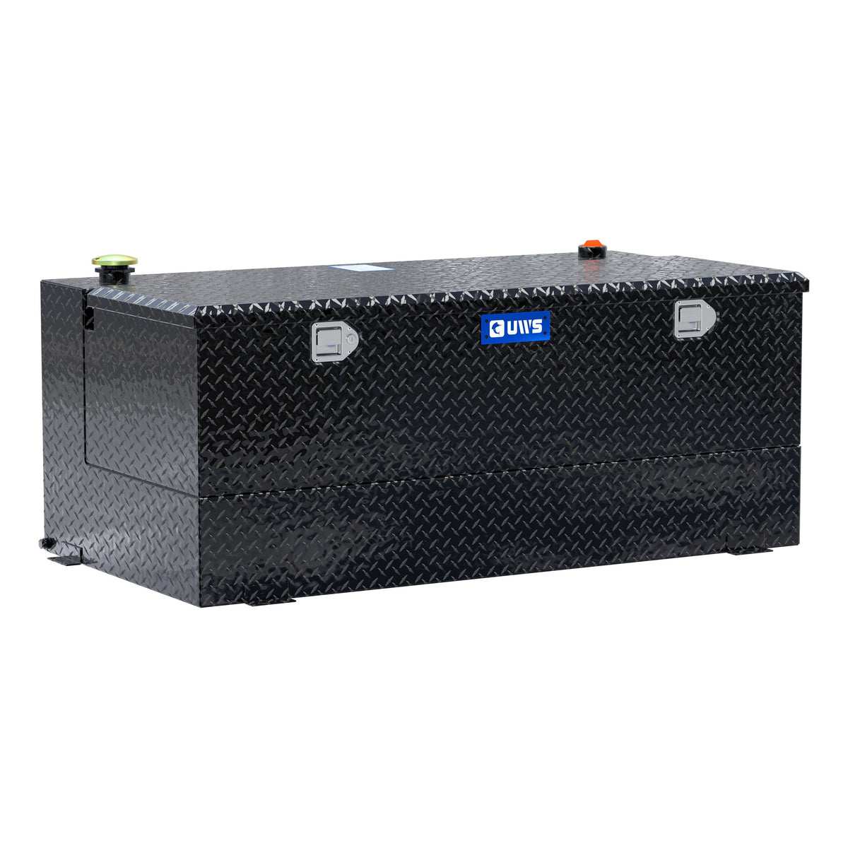 UWS TT-100-CB-B Gloss Black 100-Gallon Combo Aluminum Transfer Tank