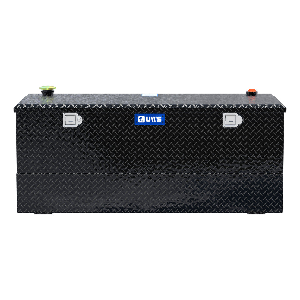 UWS TT-100-CB-B Gloss Black 100-Gallon Combo Aluminum Transfer Tank