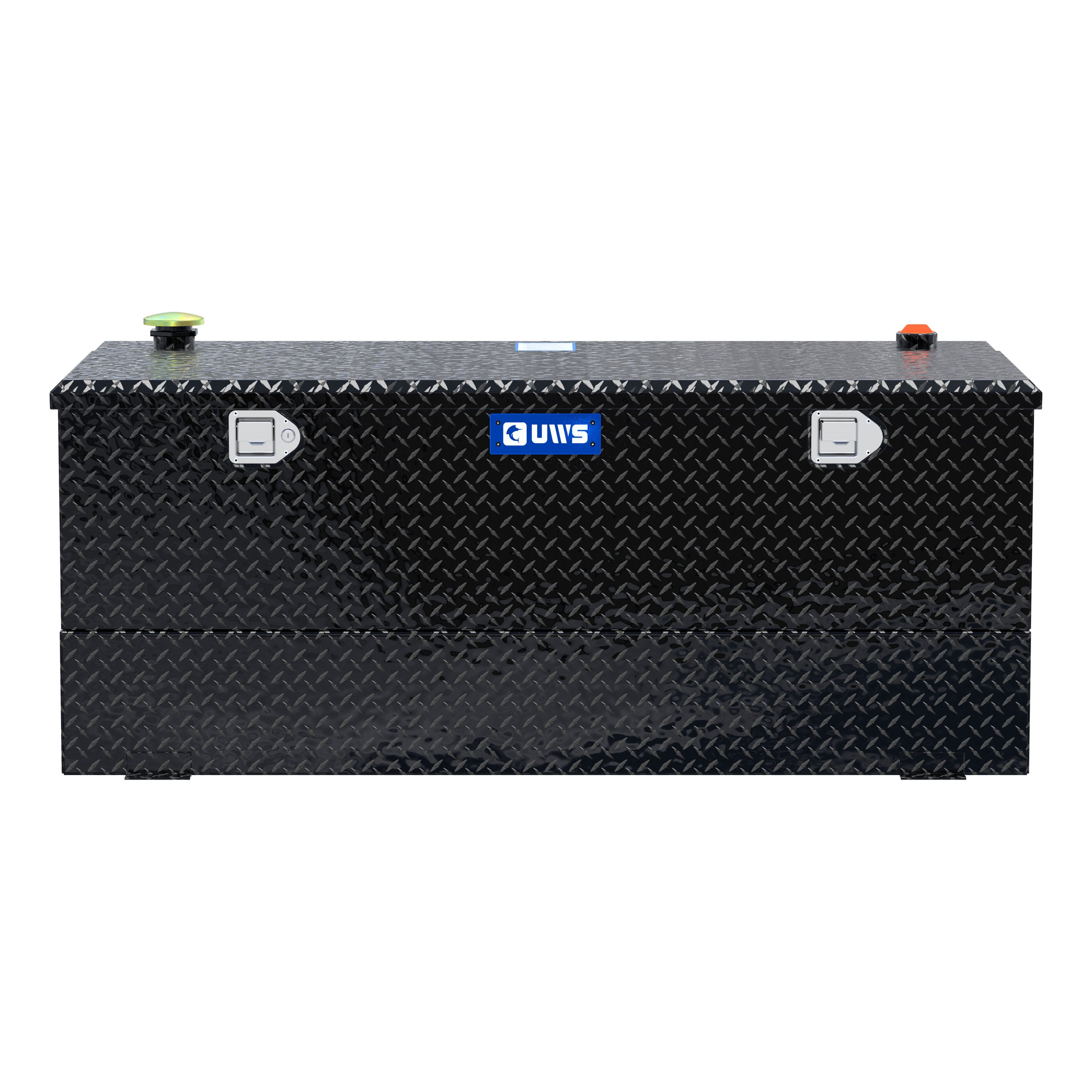 UWS TT-100-CB-B Gloss Black 100-Gallon Combo Aluminum Transfer Tank