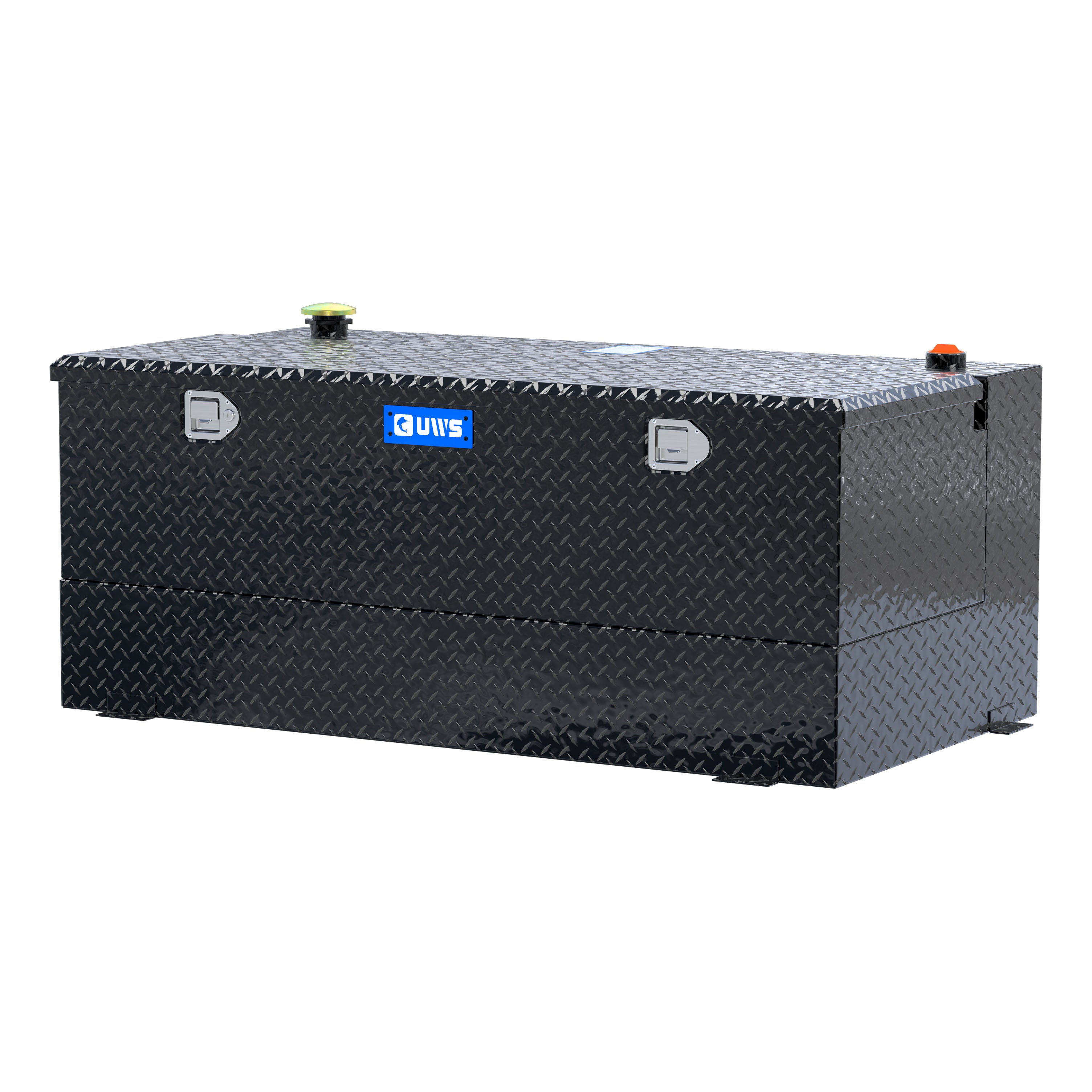 UWS TT-100-CB-B Gloss Black 100-Gallon Combo Aluminum Transfer Tank