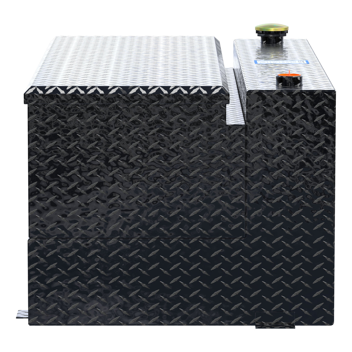 UWS TT-100-CB-B Gloss Black 100-Gallon Combo Aluminum Transfer Tank