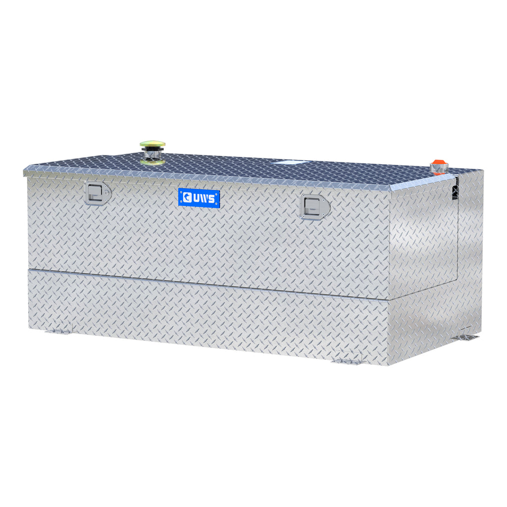 UWS TT-100-COMBO 100-Gallon Combo Bright Aluminum Transfer Tank