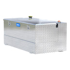 UWS TT-100-COMBO 100-Gallon Combo Bright Aluminum Transfer Tank