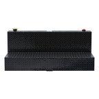 UWS TT-100-L-T-P-B Gloss Black 100-Gallon L-Shape Aluminum Transfer Tank