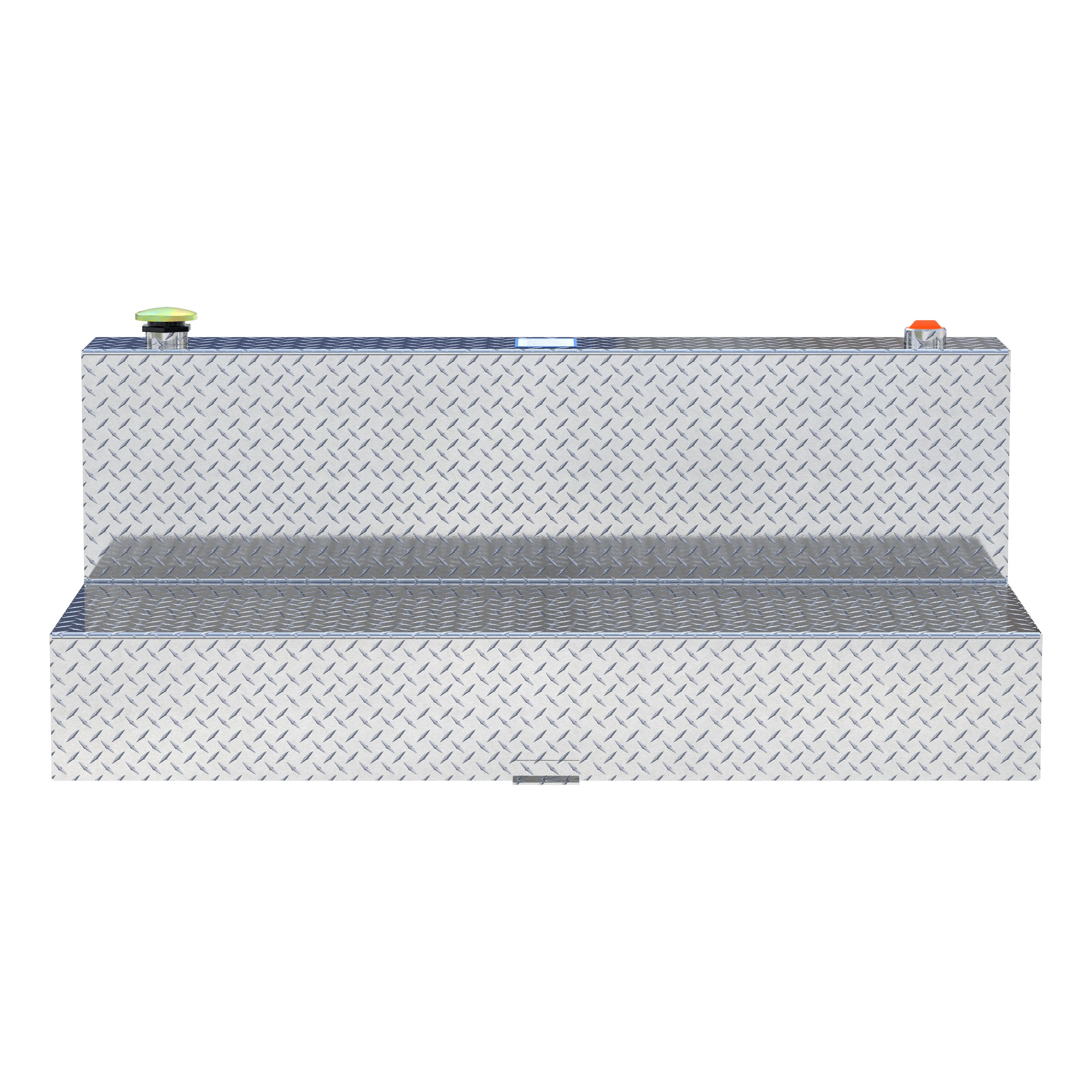 UWS TT-100-L-T-P 100-Gallon L-Shape Bright Aluminum Transfer Tank