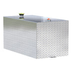UWS TT-100-RT-T-P 100-Gallon Rectangle Bright Aluminum Transfer Tank