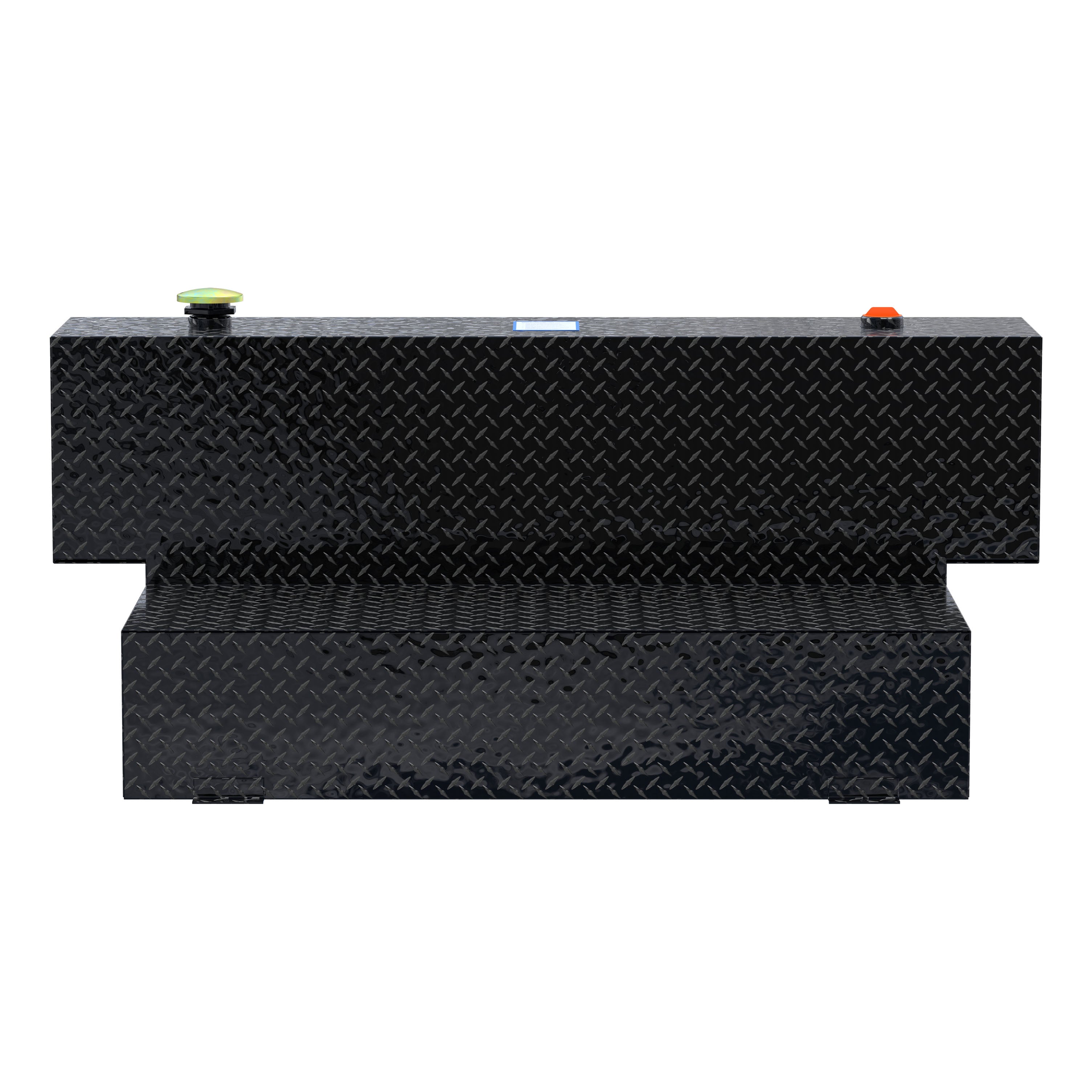 UWS TT-100HH-B Gloss Black Hammerhead-Style 100-Gallon Aluminum L-Shape Transfer Tank