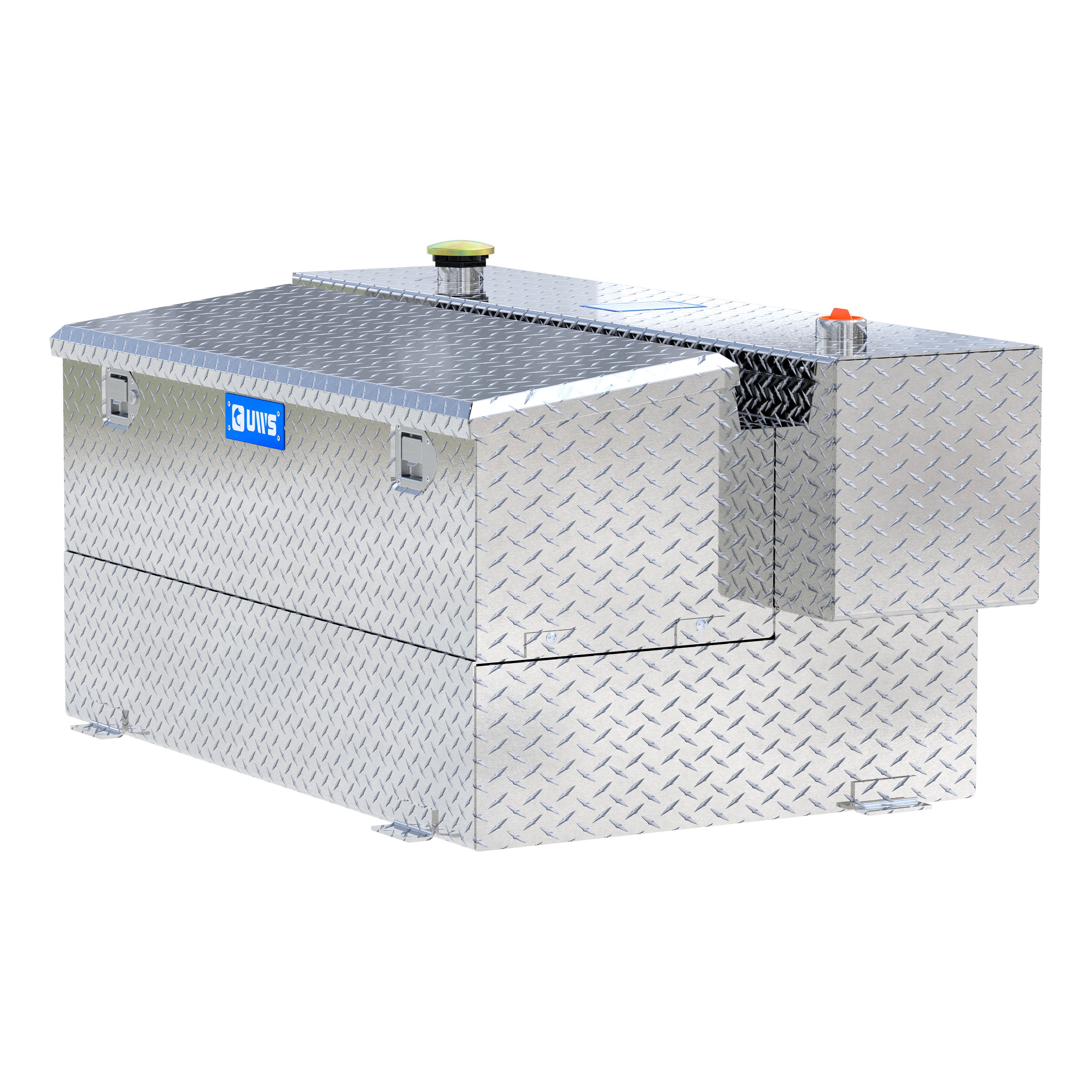 UWS TT-100HH-CB Hammerhead-Style 100-Gallon Aluminum Combo Transfer Tank