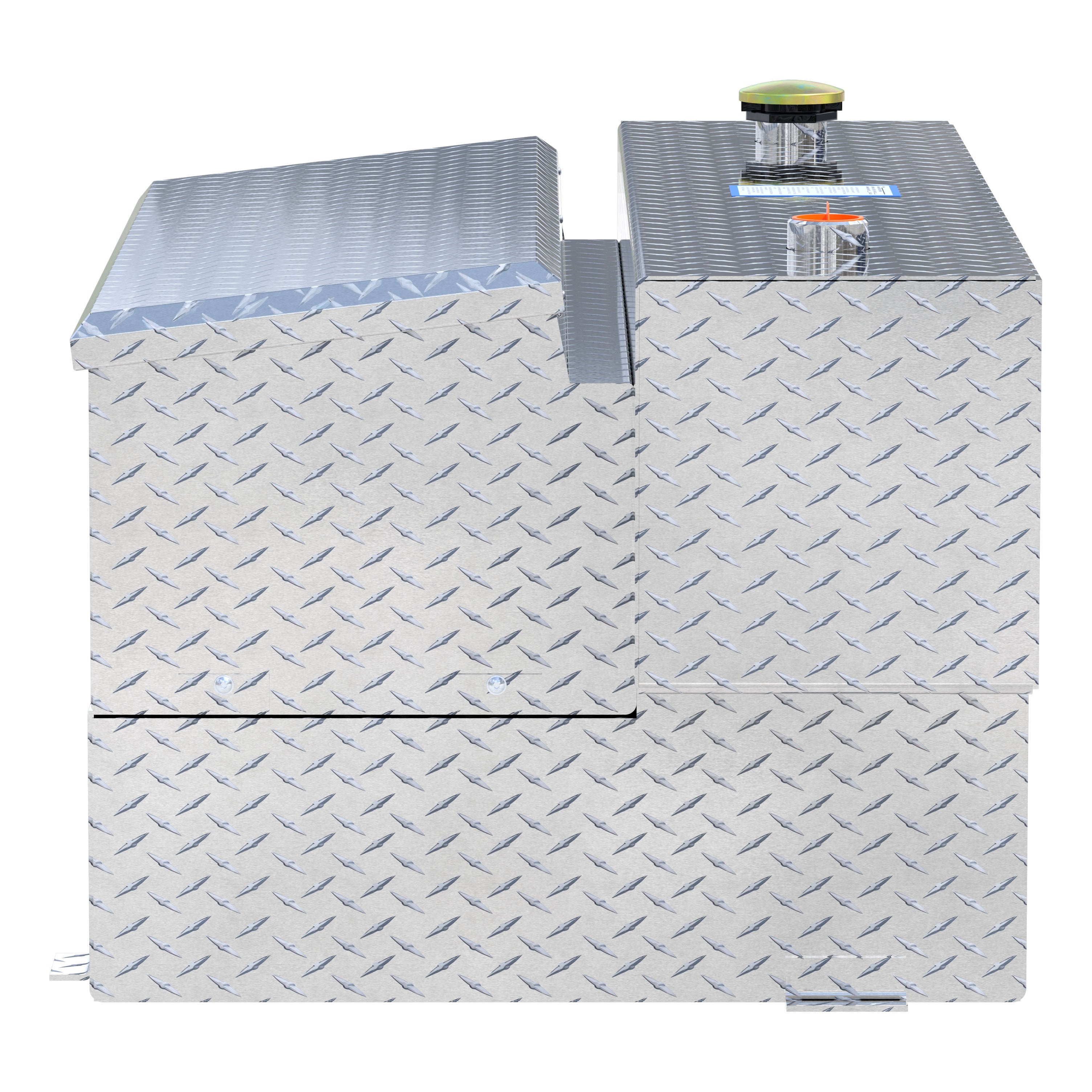 UWS TT-100HH-CB Hammerhead-Style 100-Gallon Aluminum Combo Transfer Tank