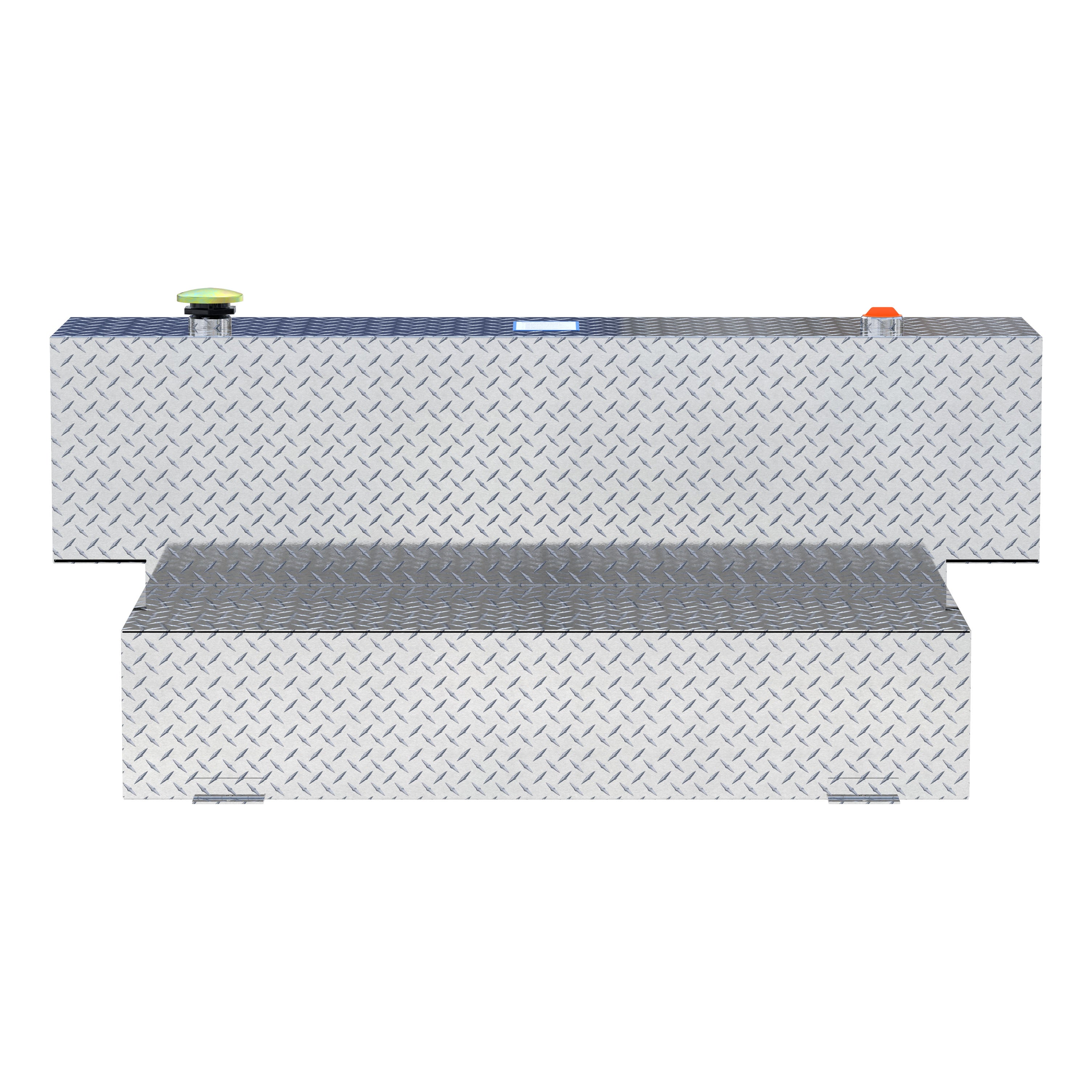 UWS TT-100HH Hammerhead-Style 100-Gallon Bright Aluminum L-Shape Transfer Tank
