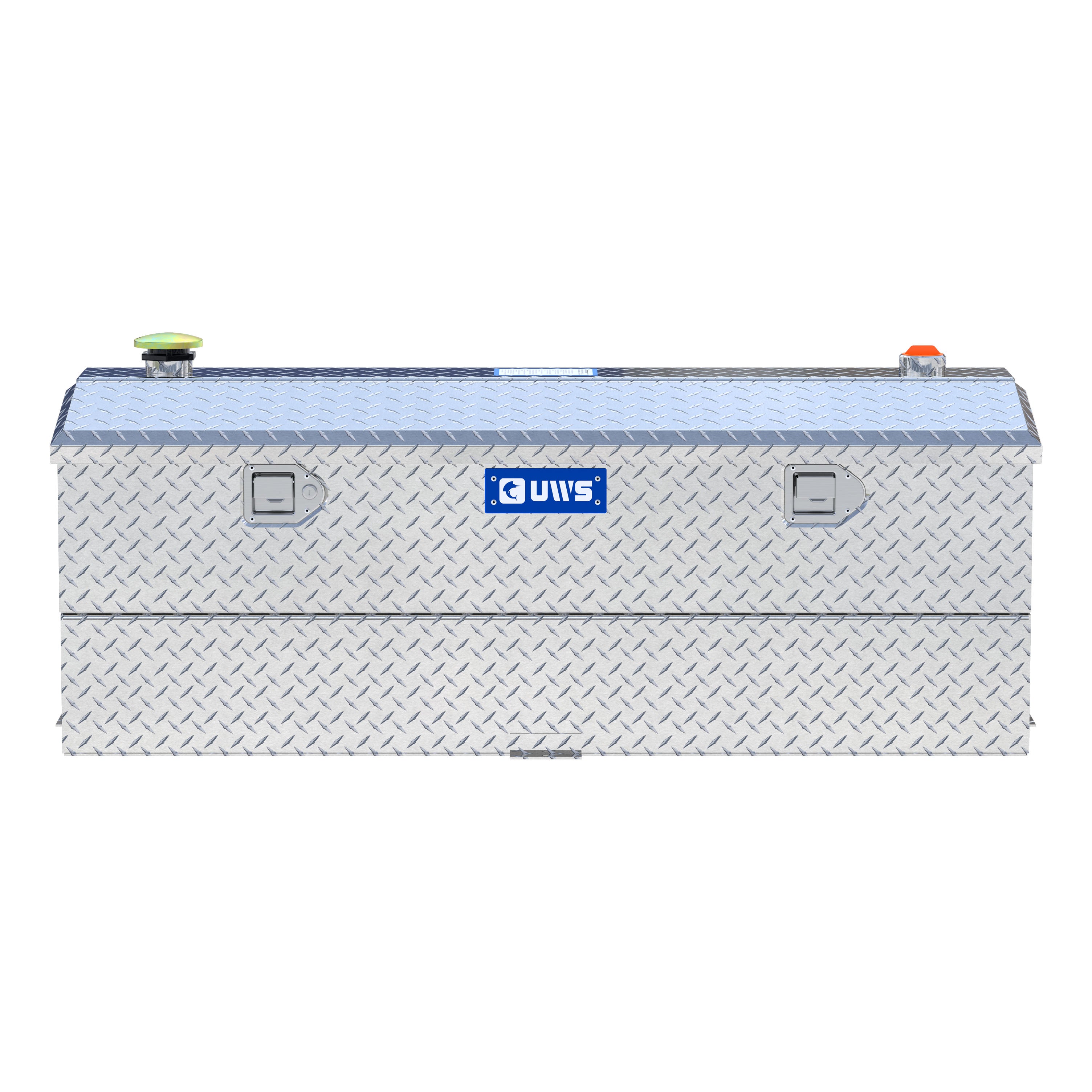 UWS TT-45-COMBO 45-Gallon Combo Bright Aluminum Transfer Tank