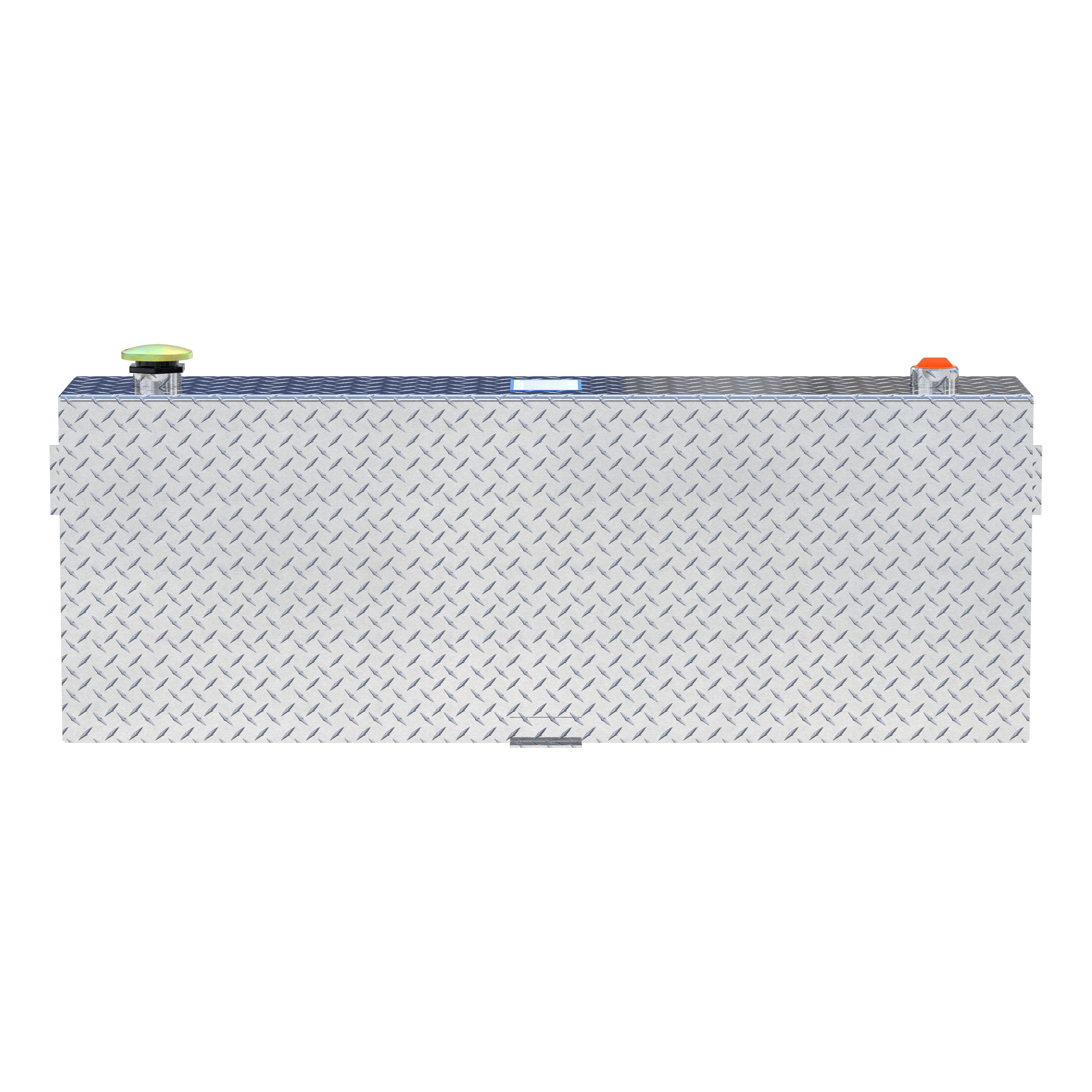 UWS TT-45-R-T-P 45-Gallon Rectangle Bright Aluminum Transfer Tank