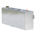 UWS TT-45-R-T-P 45-Gallon Rectangle Bright Aluminum Transfer Tank