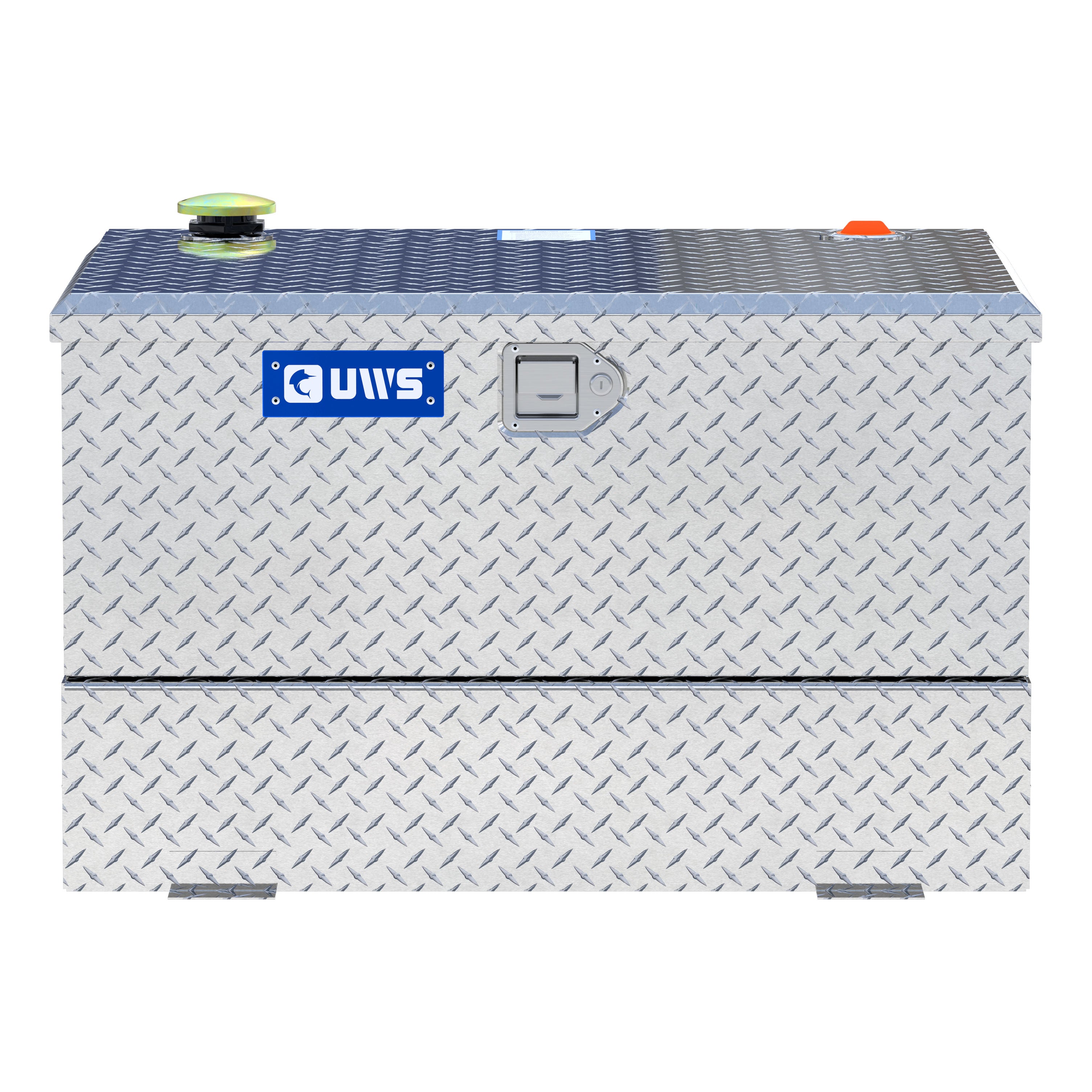 UWS TT-50-COMBO 50-Gallon Combo Bright Aluminum Transfer Tank