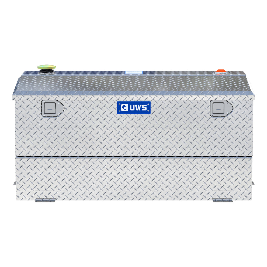UWS TT-75-COMBO 75-Gallon Combo Bright Aluminum Transfer Tank