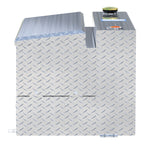 UWS TT-75-COMBO 75-Gallon Combo Bright Aluminum Transfer Tank