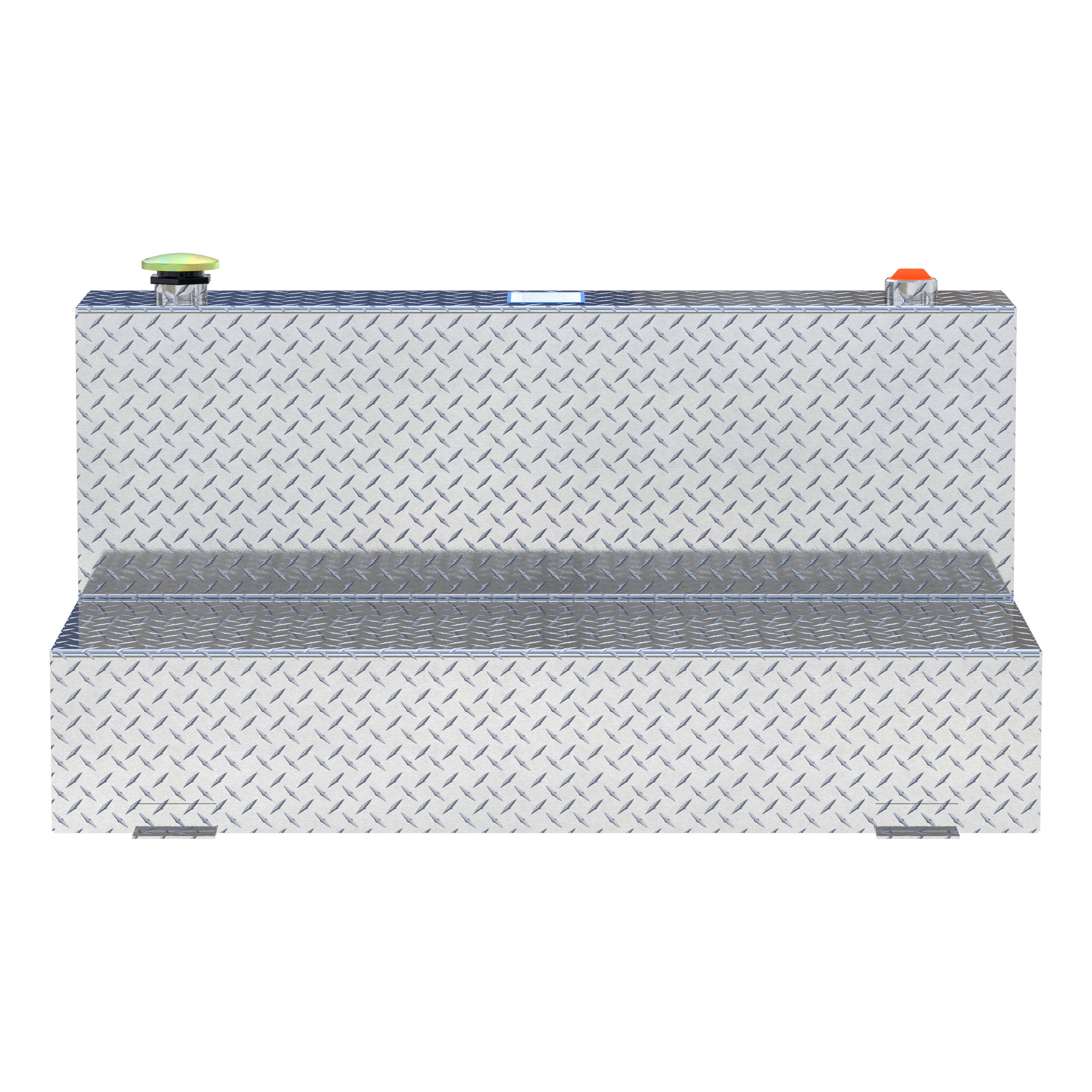 UWS TT-75-L-T-P 75-Gallon L-Shape Bright Aluminum Transfer Tank
